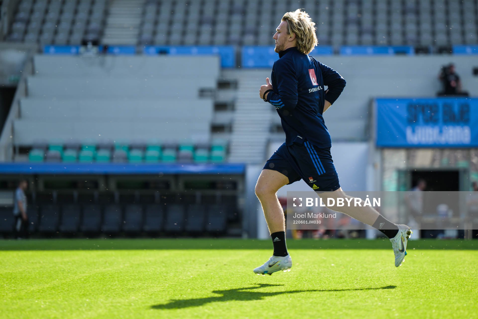 Emil Forsberg of the Swedish national football team
