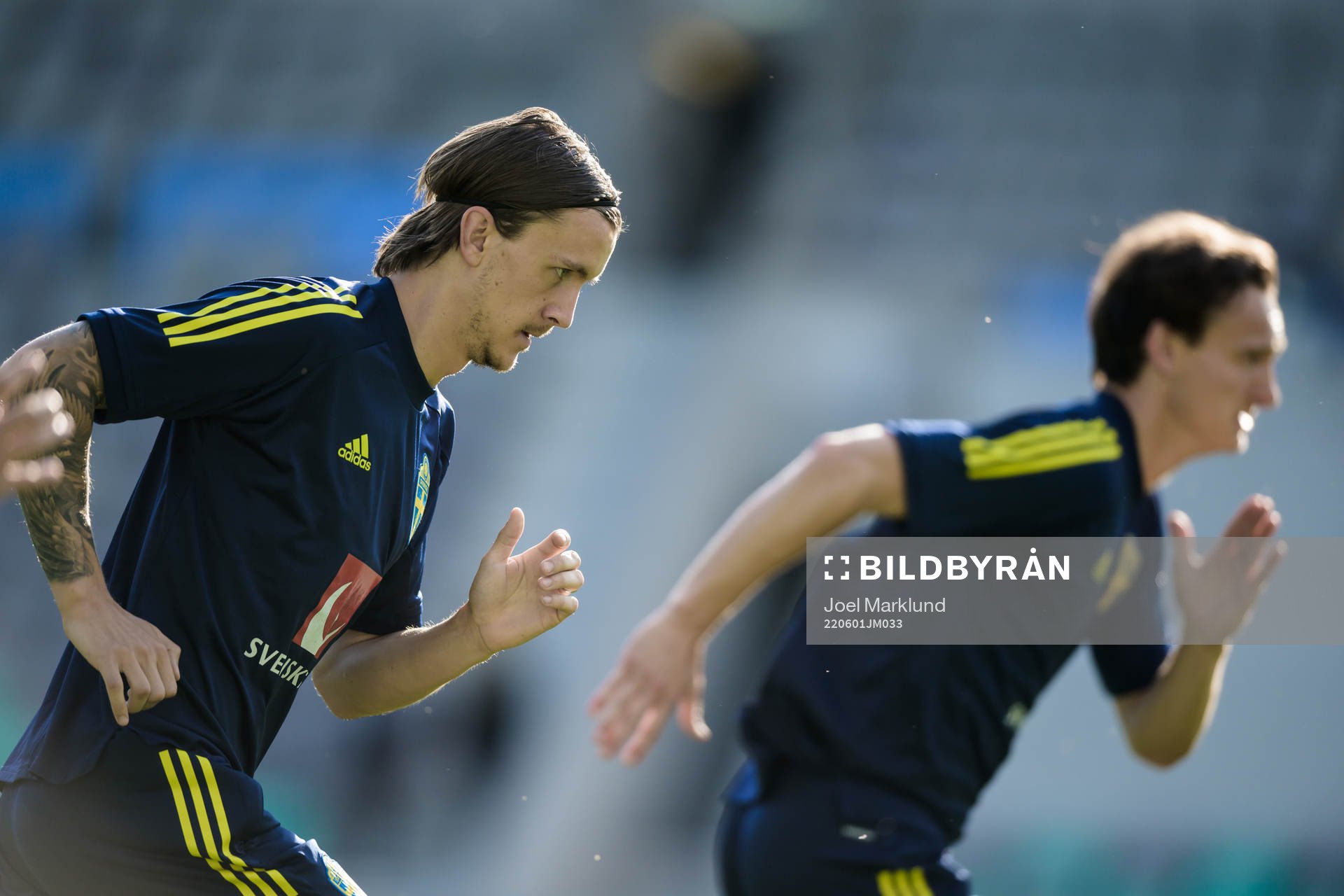 Kristoffer Olsson of the Swedish national football team