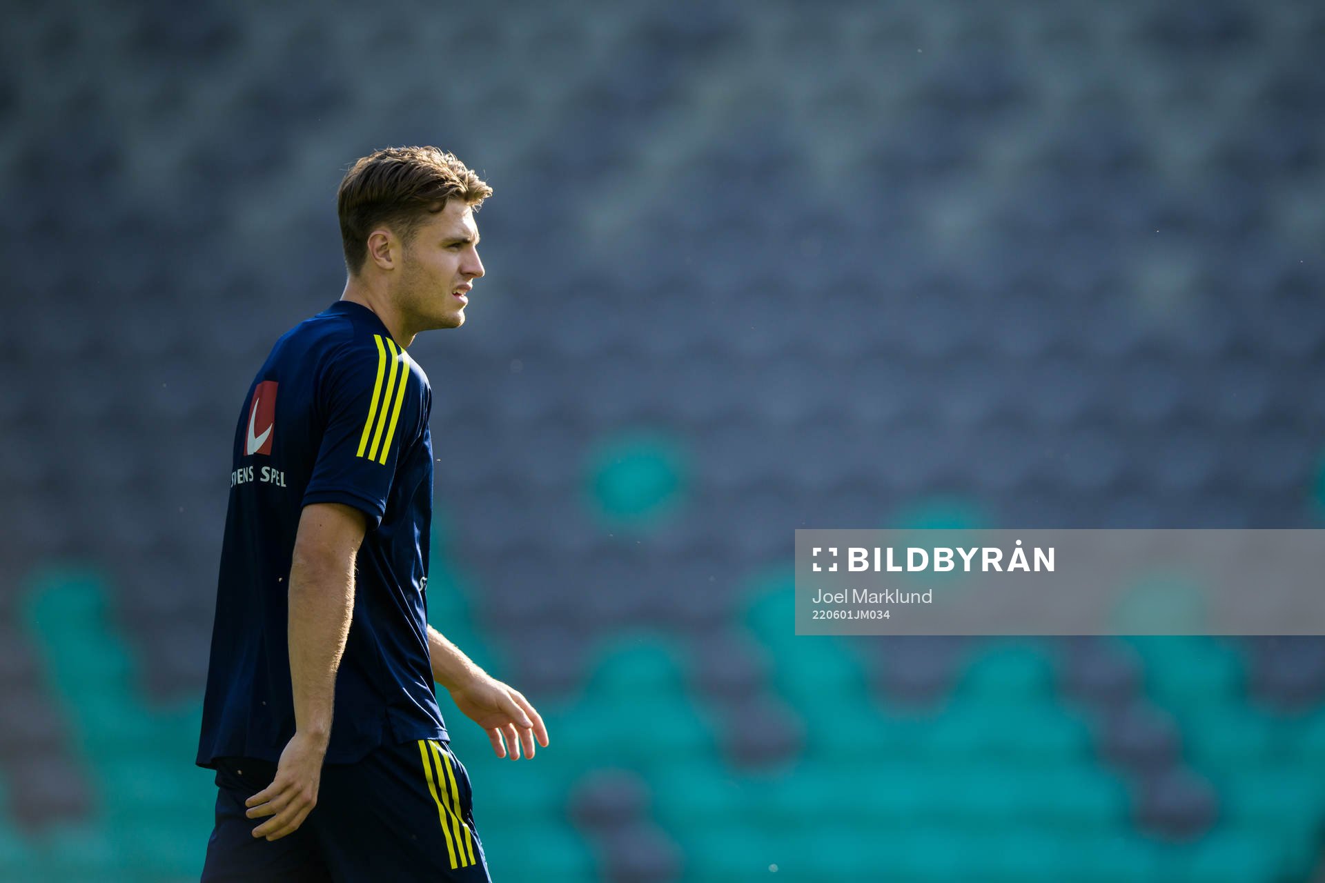Mattias Svanberg of the Swedish national football team
