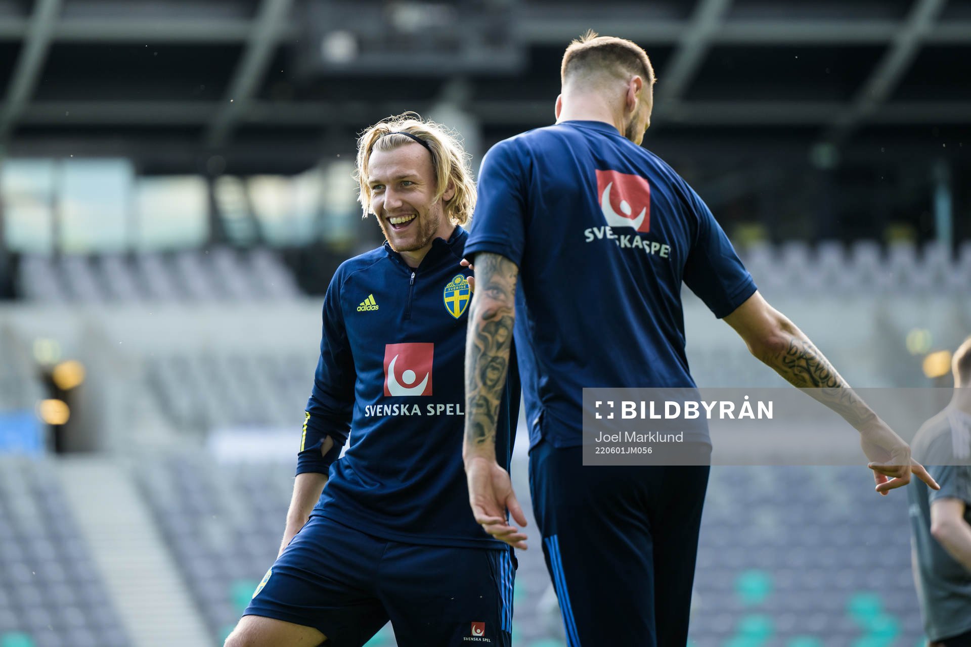 Emil Forsberg of the Swedish national football team
