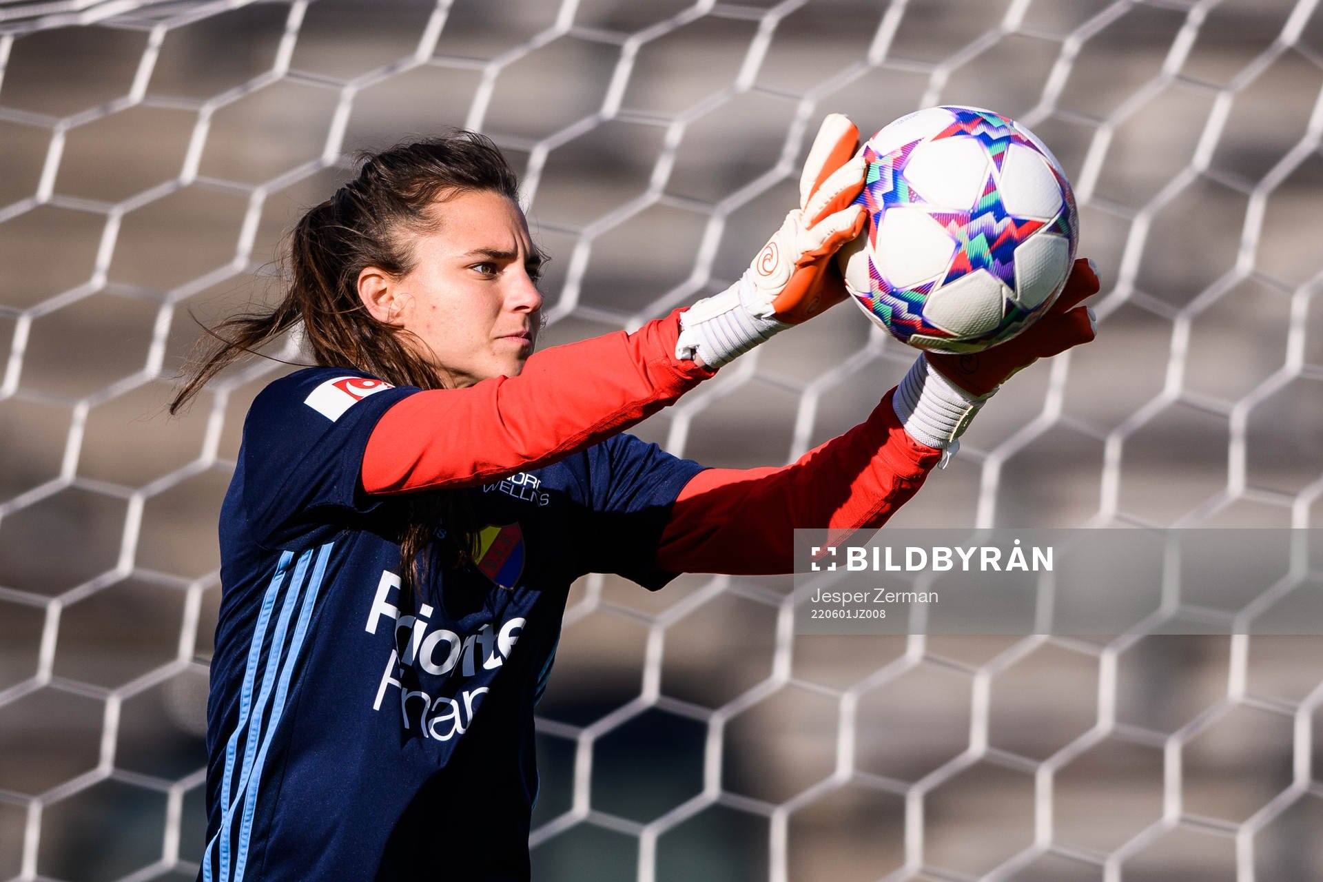 Djurgårdens målvakt Kelsey Daugherty
