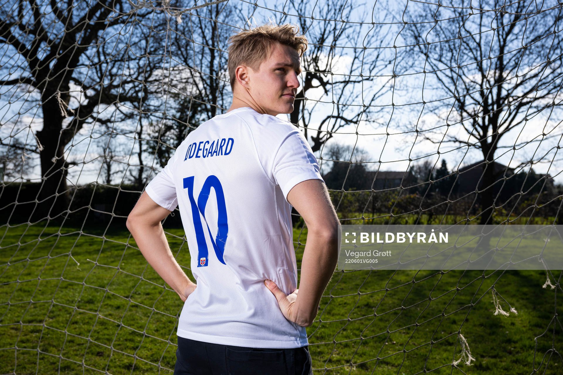 Martin Ødegaard of the Norwegian national football team