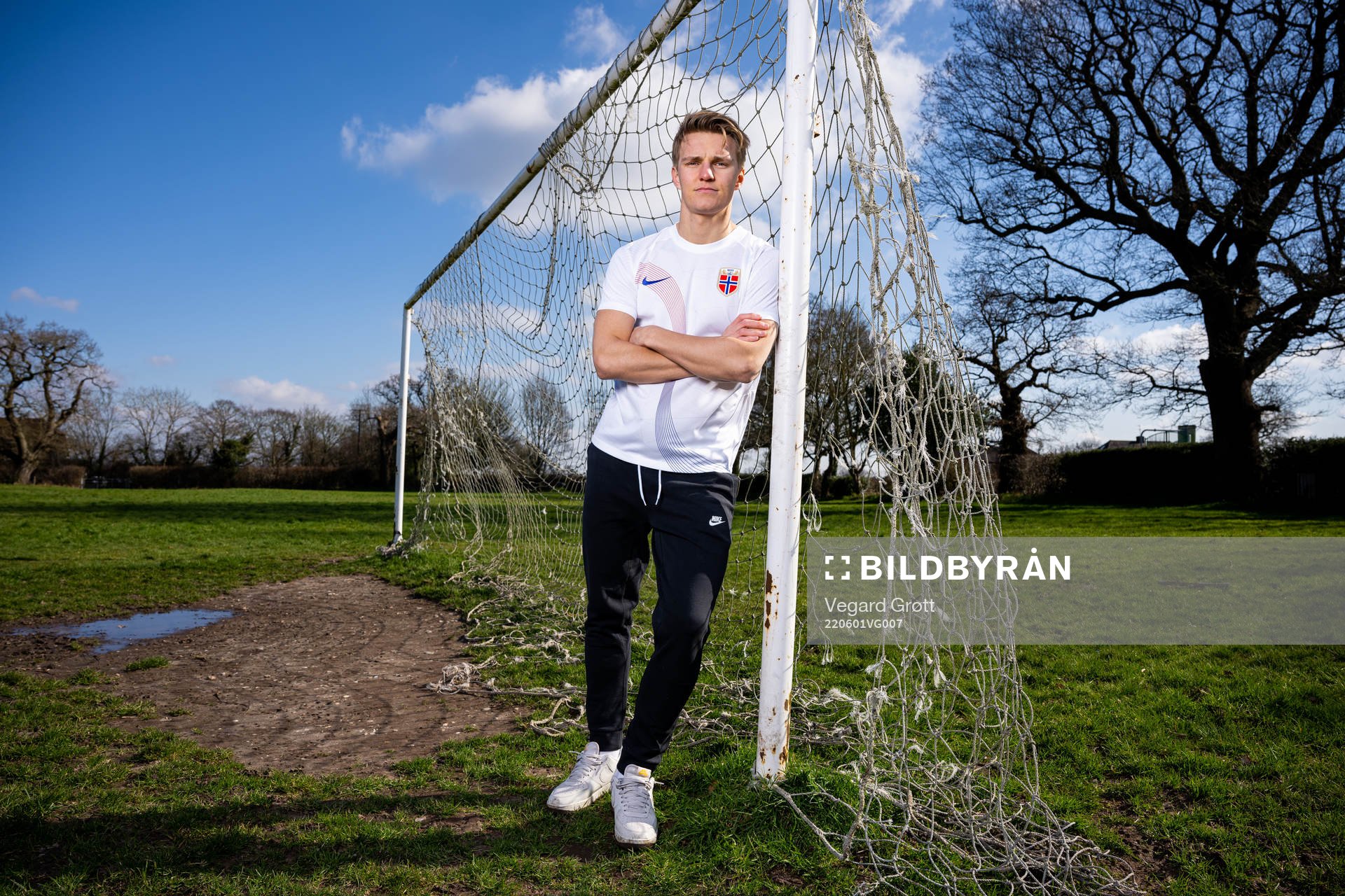 Martin Ødegaard of the Norwegian national football team