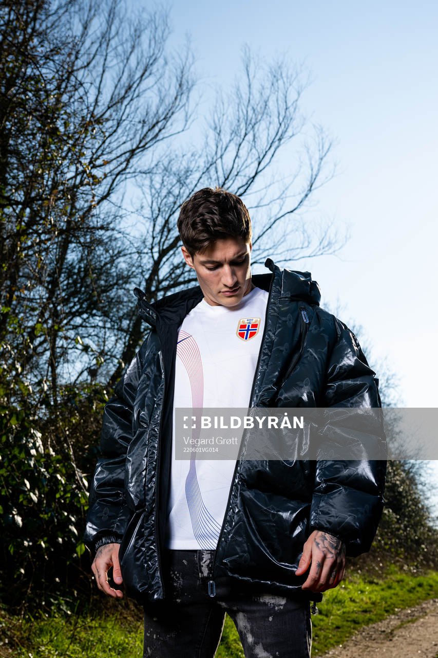Mathias Normann of the Norwegian national football team
