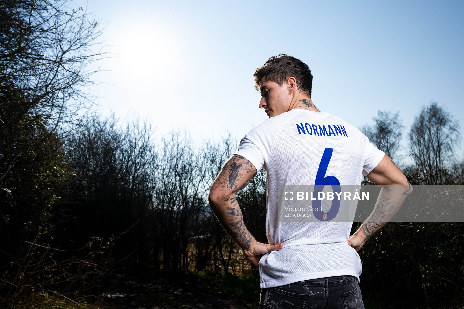 Mathias Normann of the Norwegian national football team