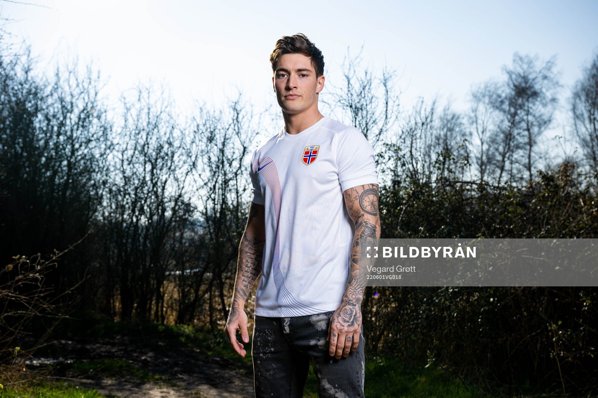 Mathias Normann of the Norwegian national football team