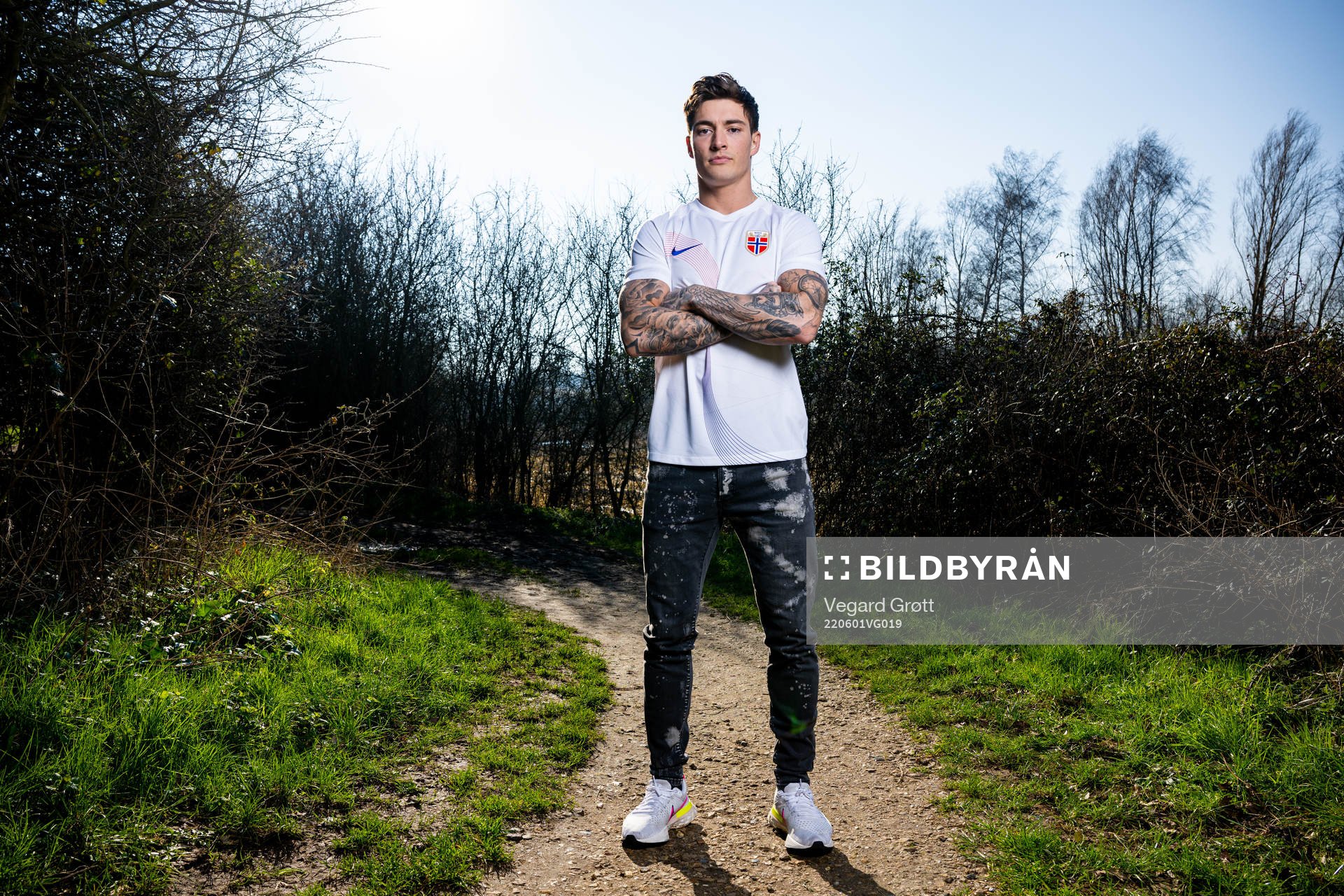 Mathias Normann of the Norwegian national football team