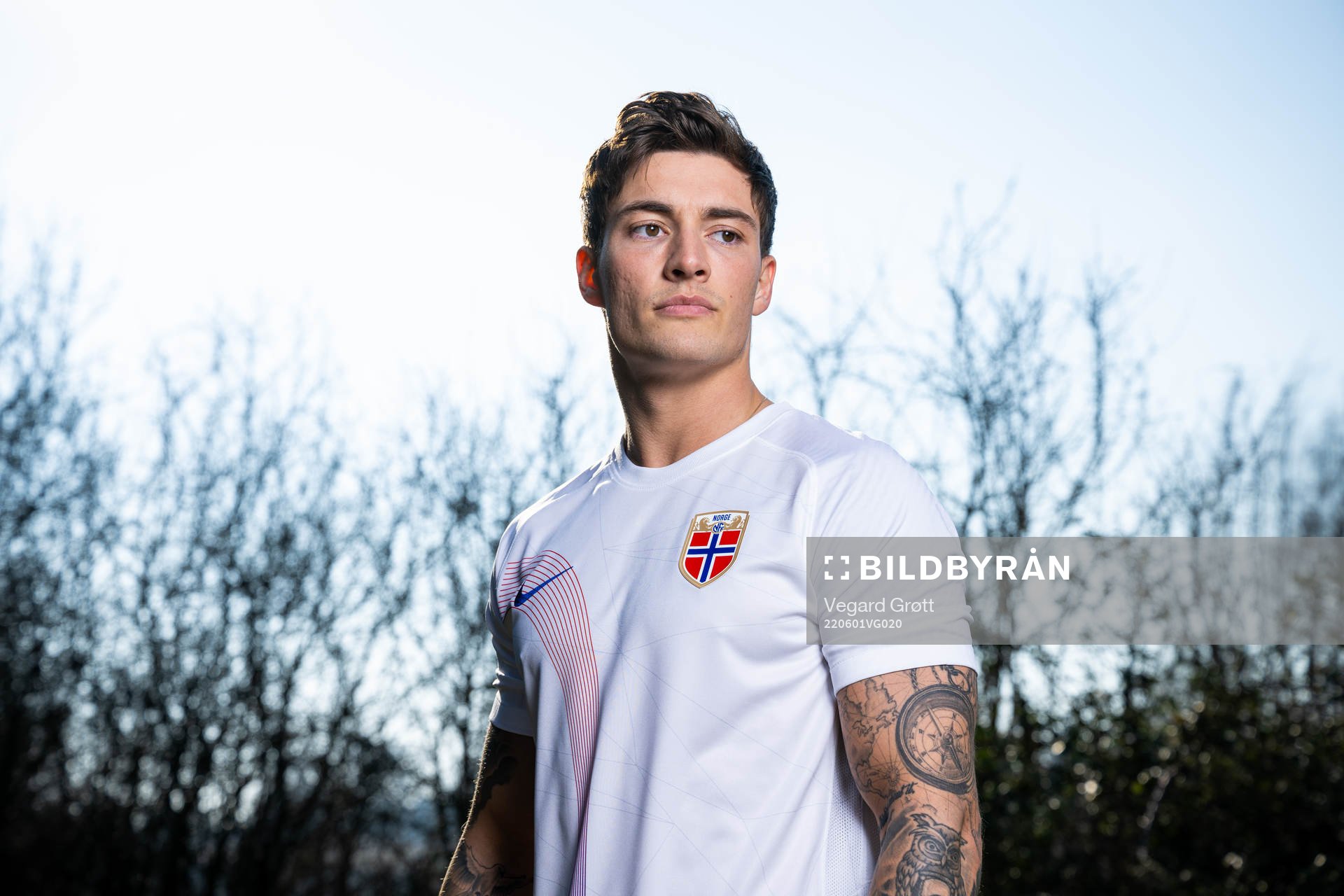 Mathias Normann of the Norwegian national football team