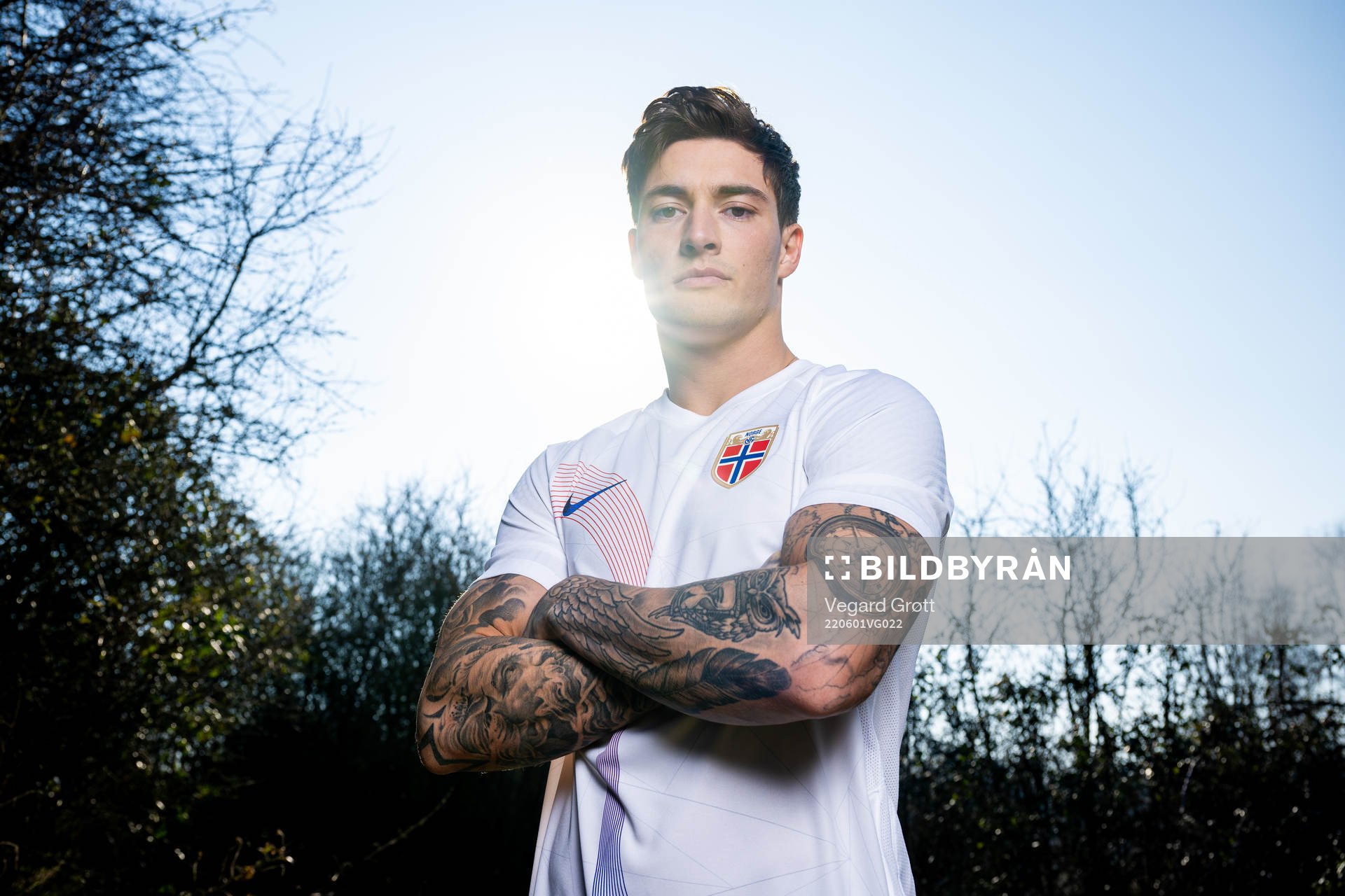 Mathias Normann of the Norwegian national football team
