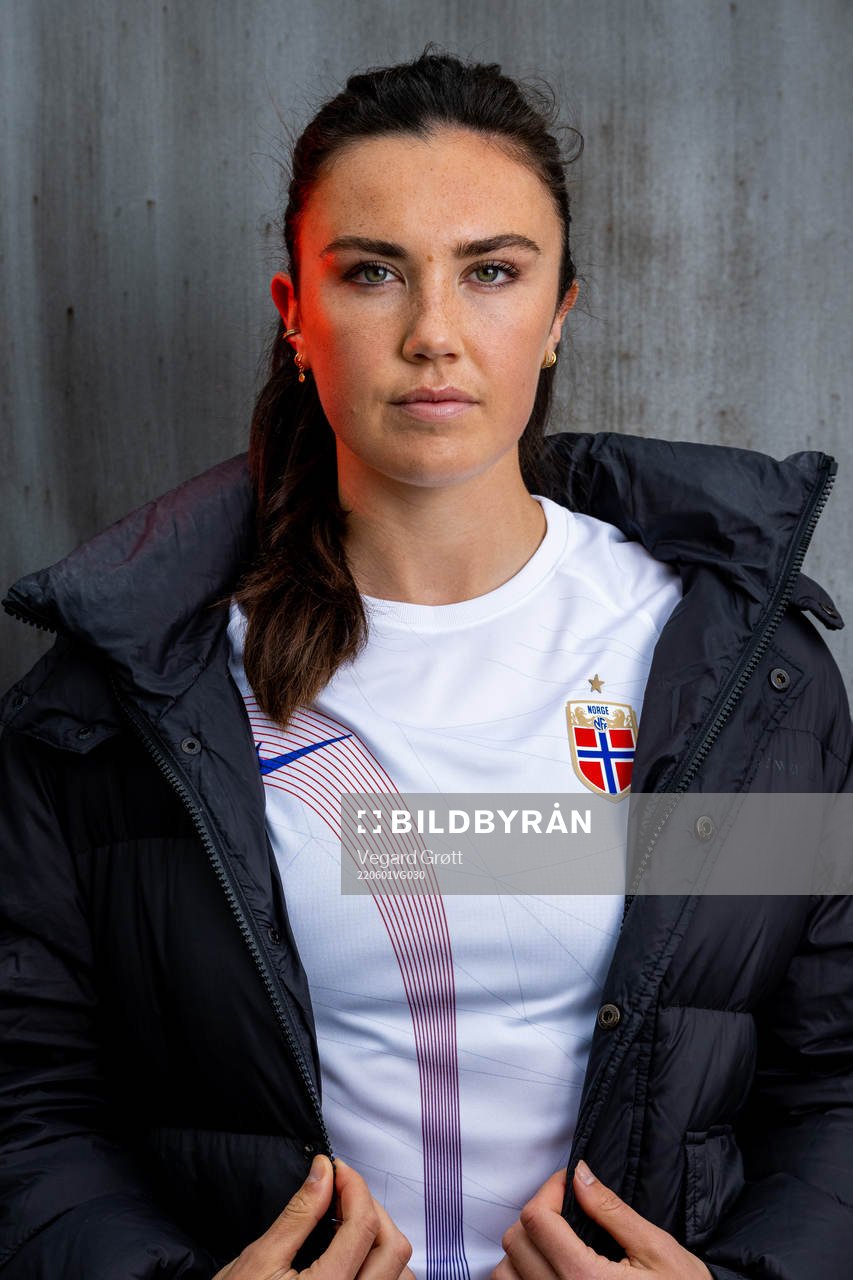 Ingrid Syrstad Engen of the Norwegian national football