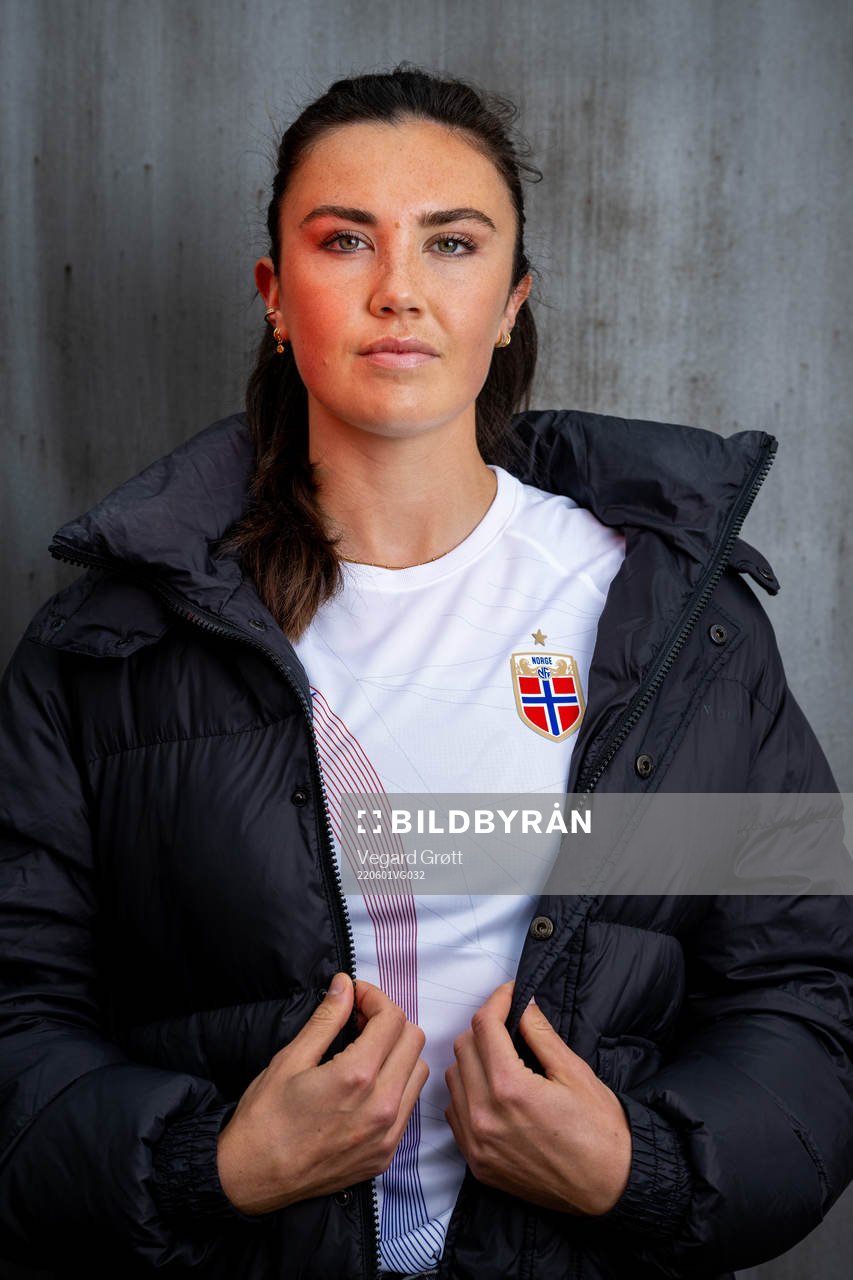 Ingrid Syrstad Engen of the Norwegian national football