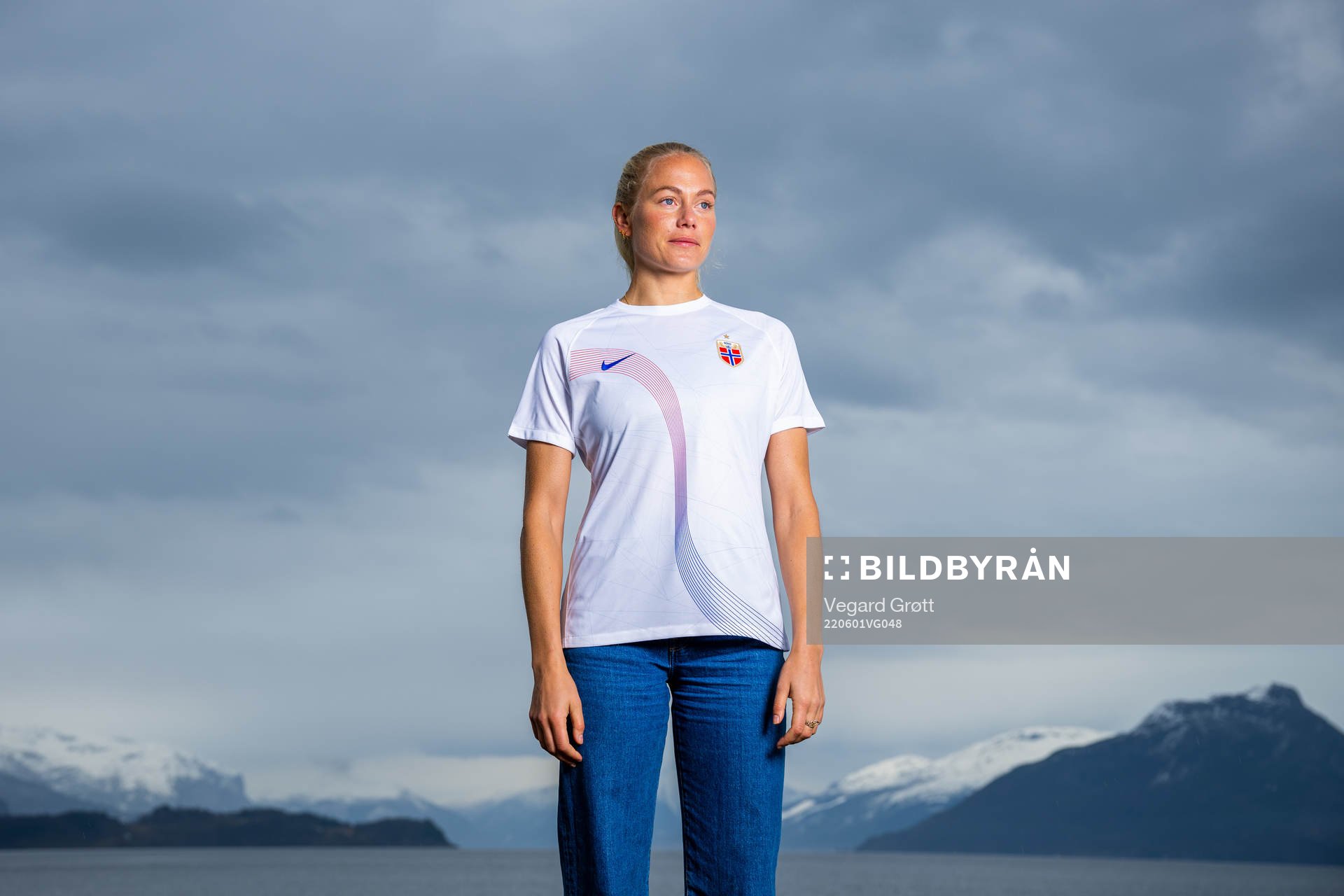 Guro Bergsvand of the Norwegian national football team