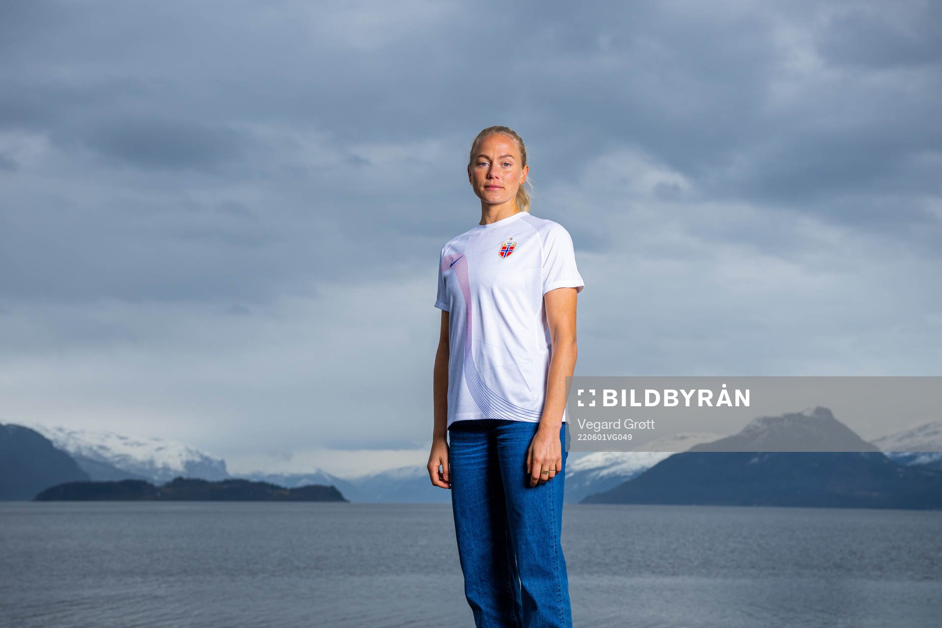 Guro Bergsvand of the Norwegian national football team