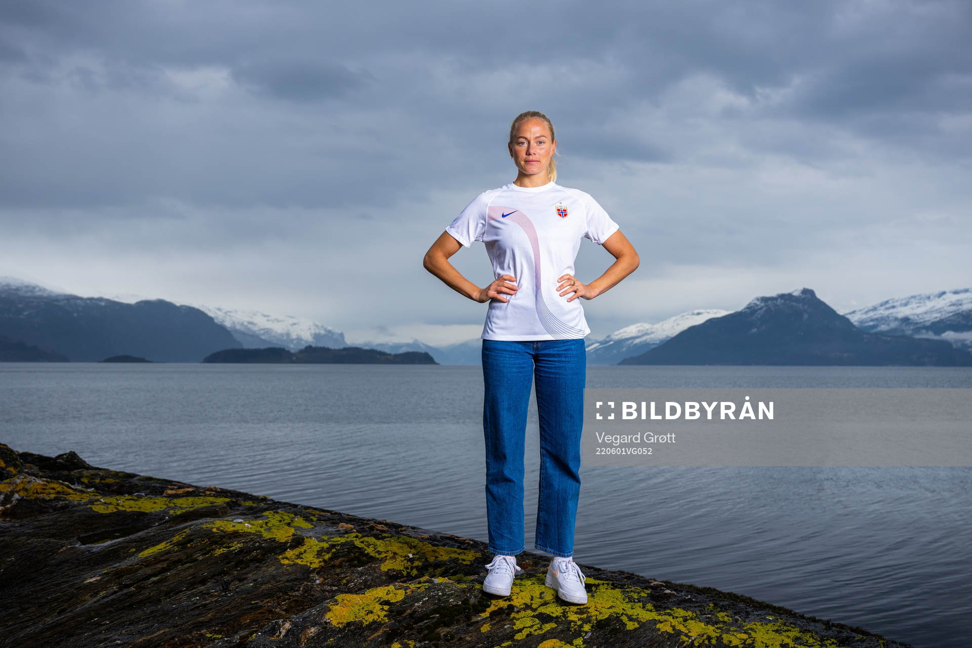 Guro Bergsvand of the Norwegian national football team