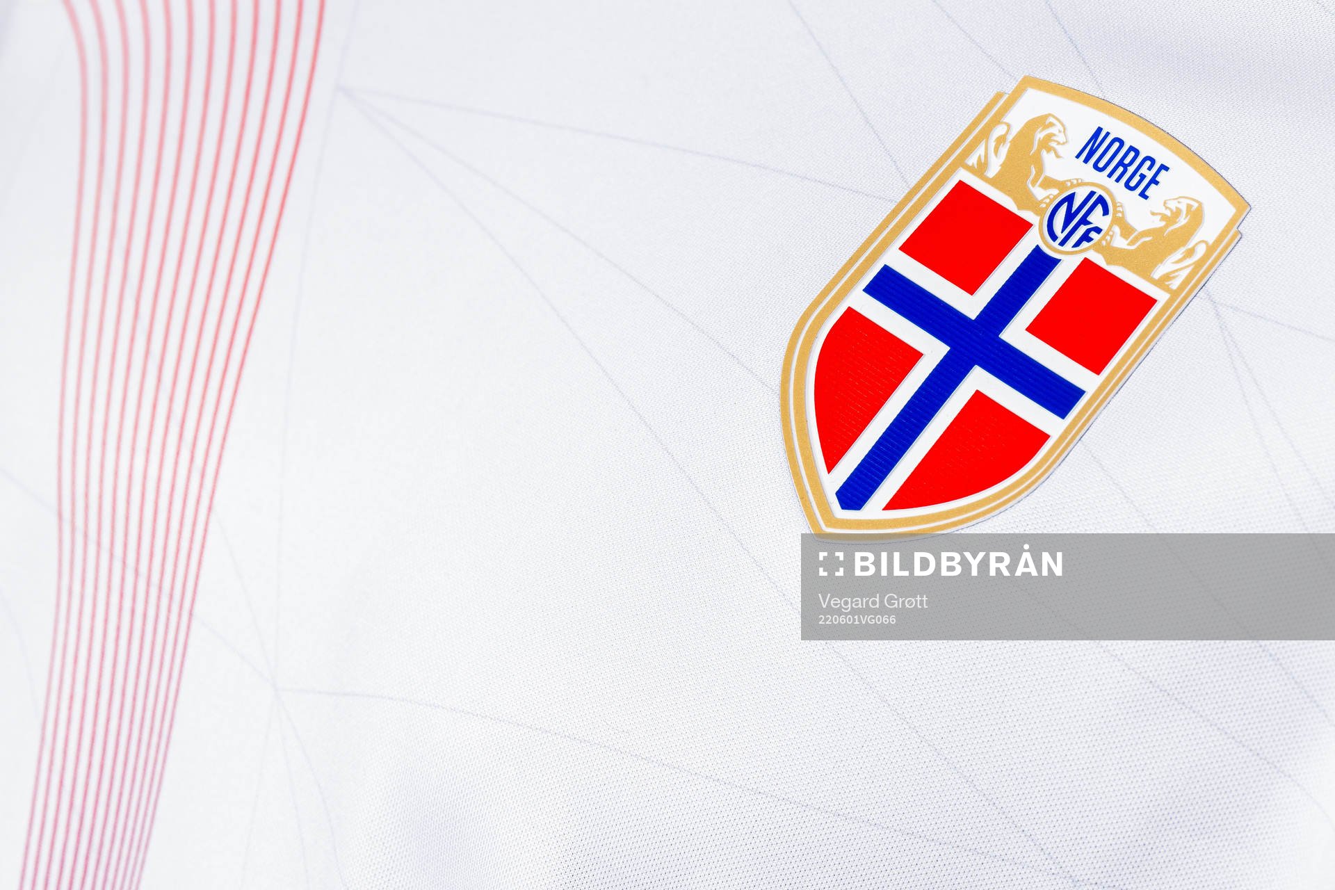 The away kit of the Norwegian national football team