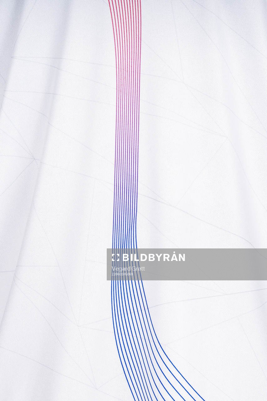 The away kit of the Norwegian national football team