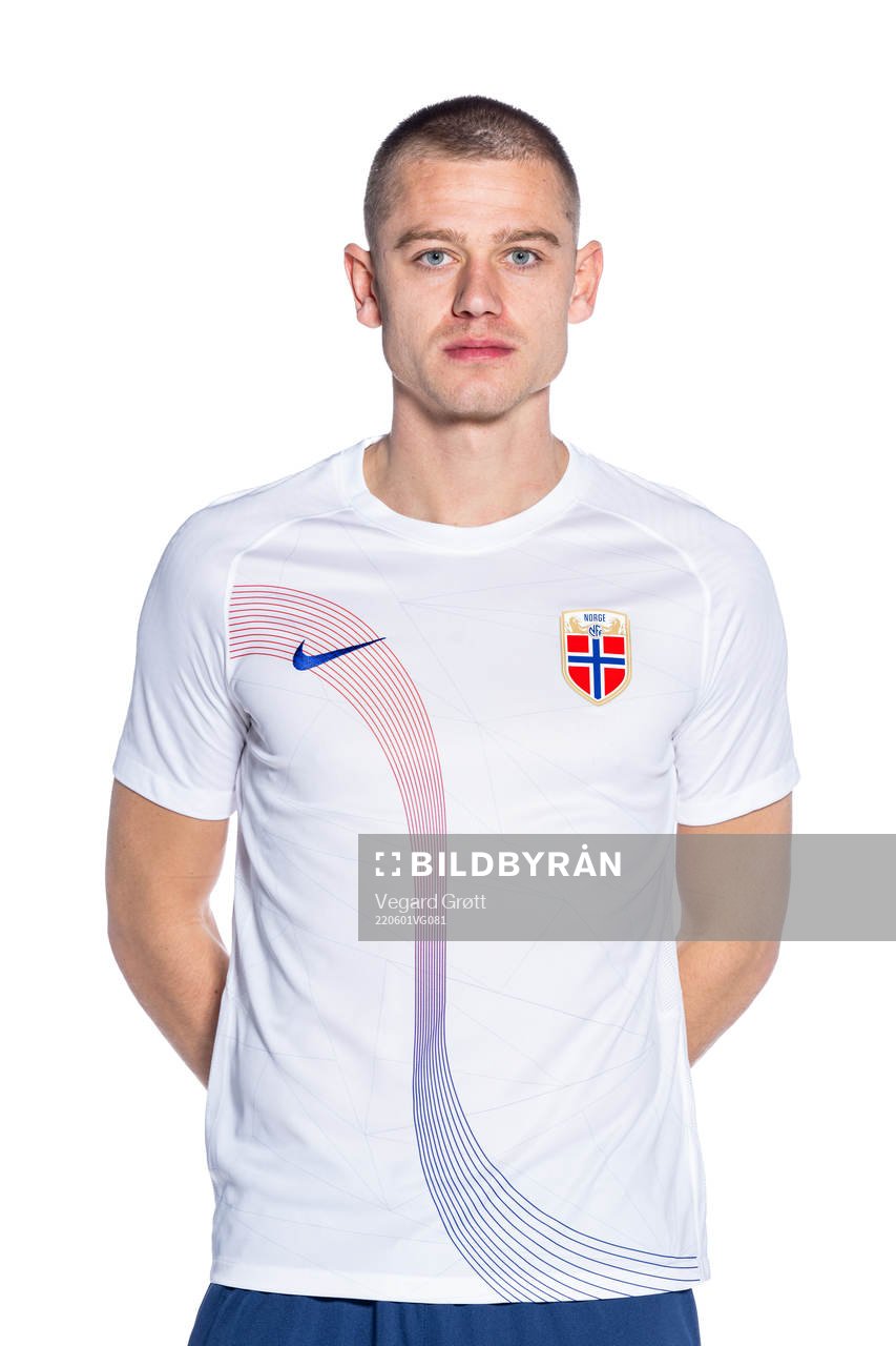 Julian Ryerson of the Norwegian national football team