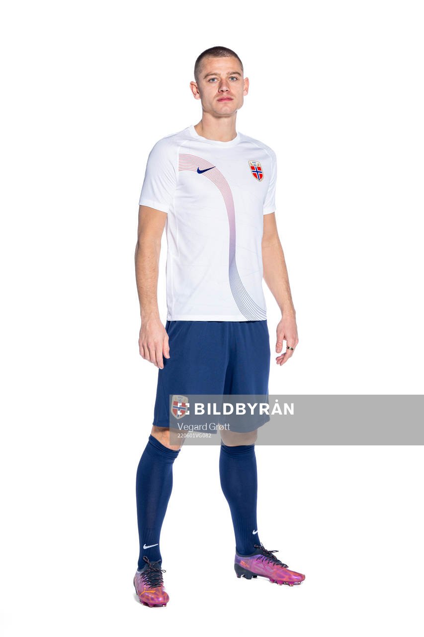 Julian Ryerson of the Norwegian national football team