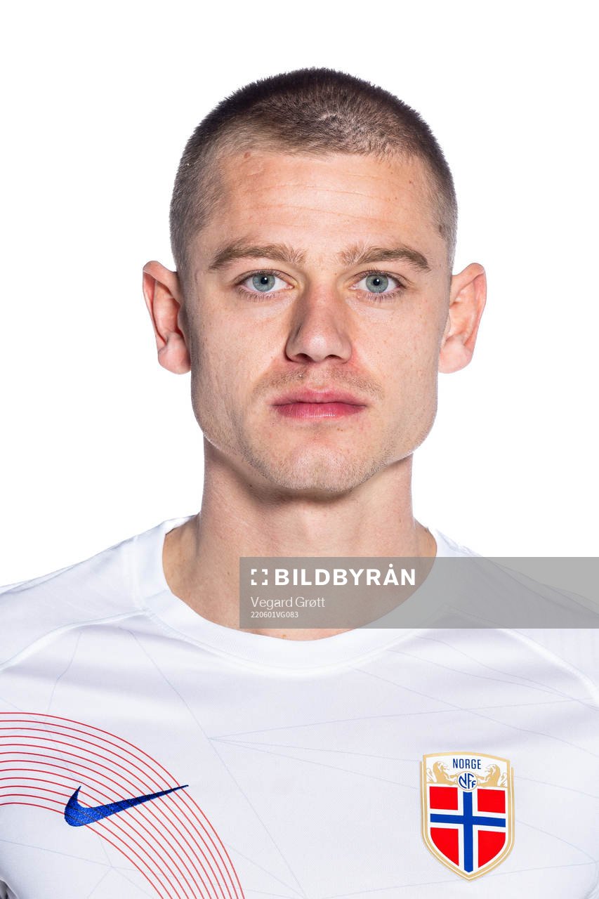 Julian Ryerson of the Norwegian national football team