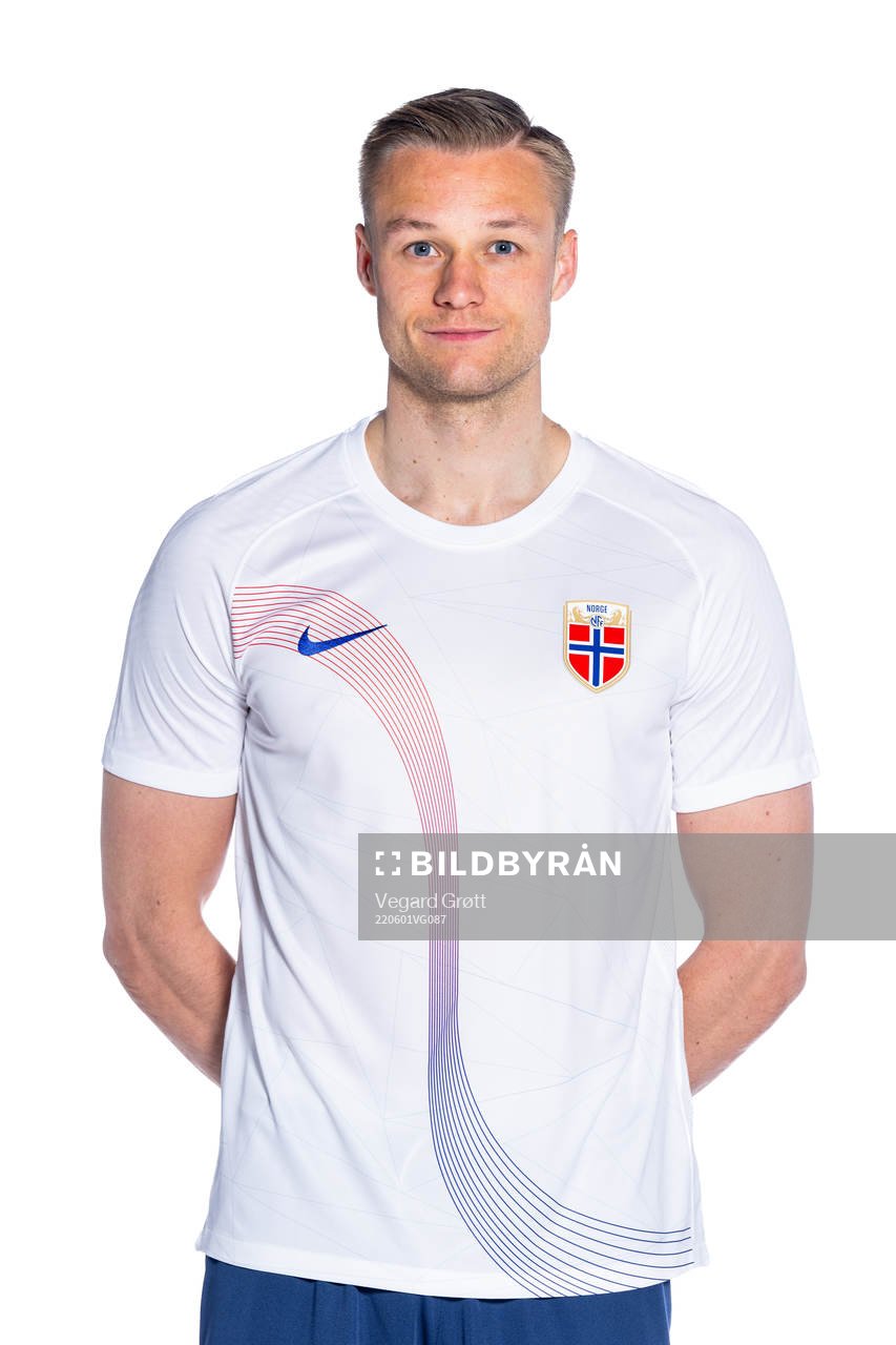 Stian Gregersen of the Norwegian national football team