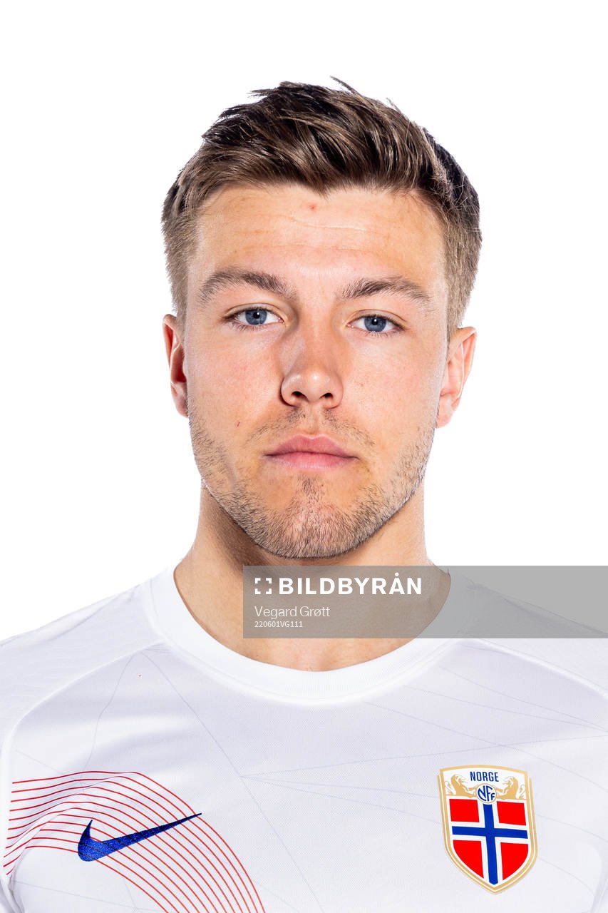 Fredrik André Bjørkan of the Norwegian national football