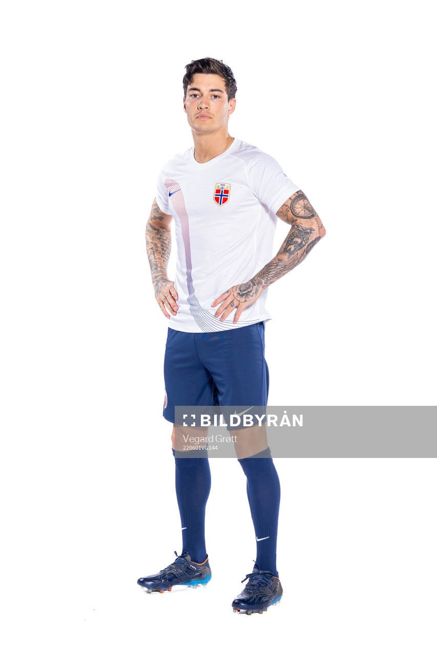 Mathias Normann of the Norwegian national football team