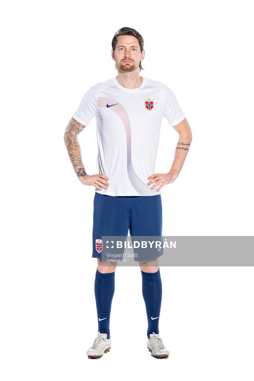 Stefan Strandberg of the Norwegian national football team