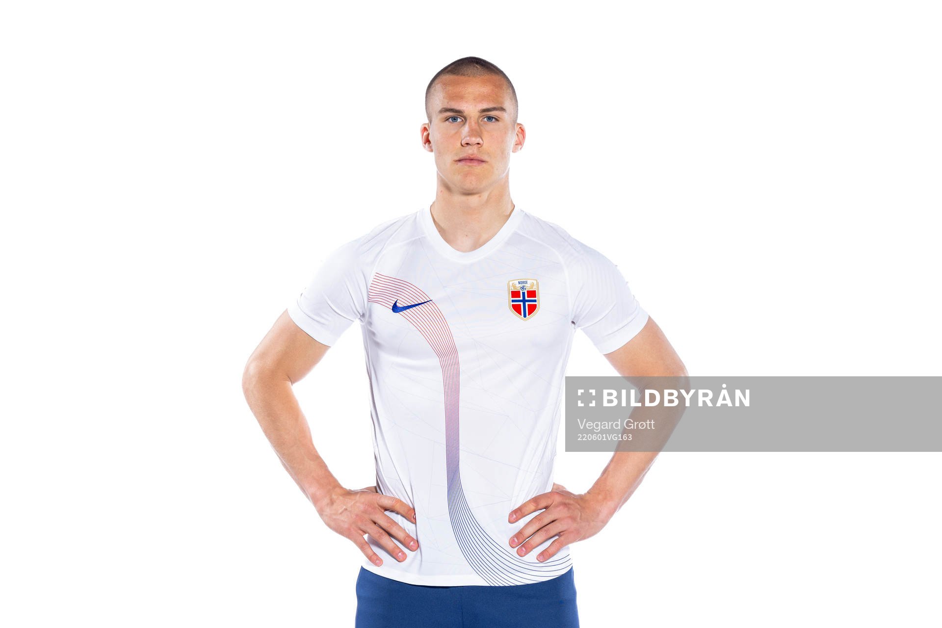 Leo Østigård of the Norwegian national football team