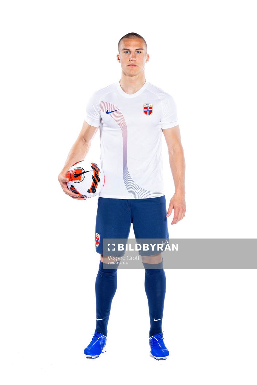 Leo Østigård of the Norwegian national football team