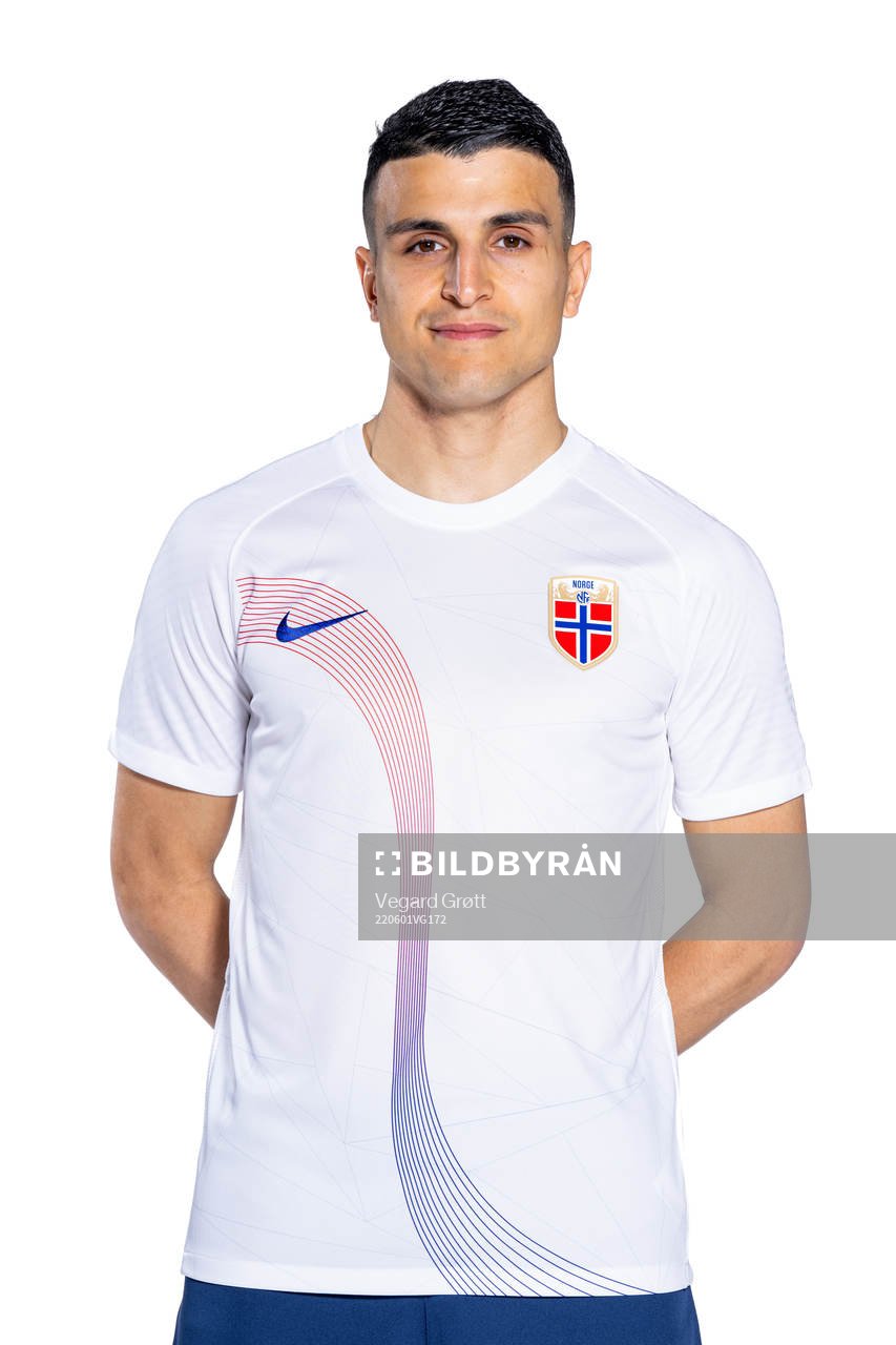 Mohamed Elyounoussi of the Norwegian national football team