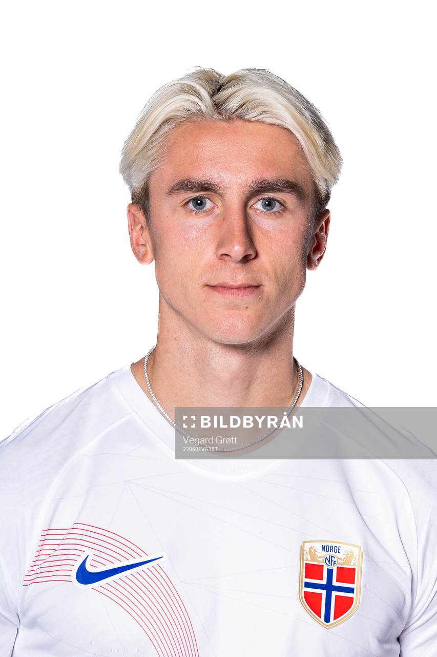 Dennis Johnsen of the Norwegian national football team