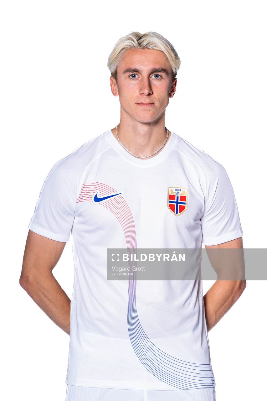 Dennis Johnsen of the Norwegian national football team