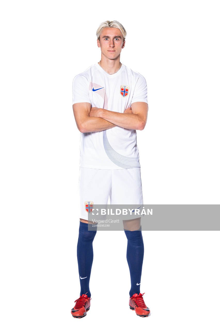 Dennis Johnsen of the Norwegian national football team