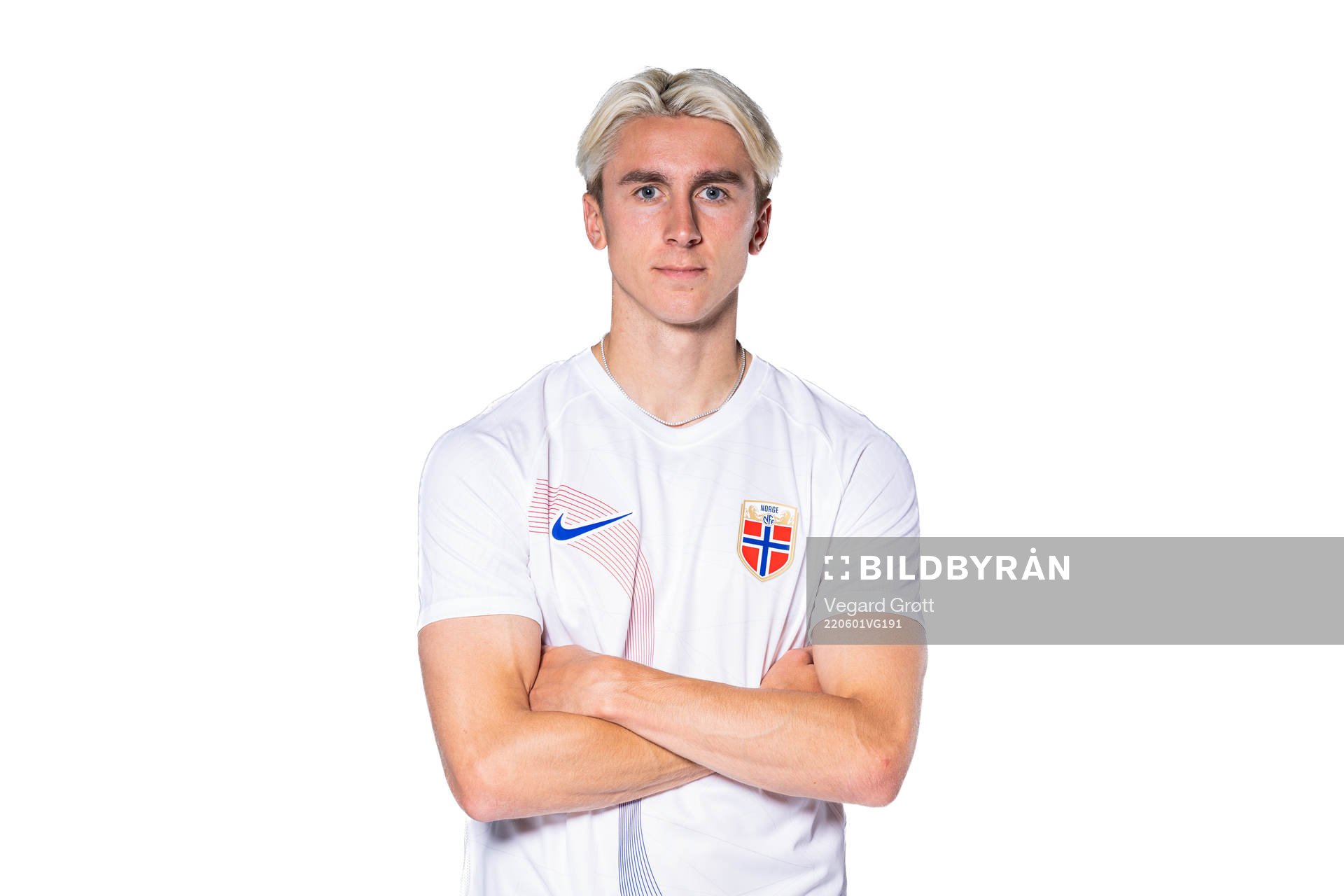 Dennis Johnsen of the Norwegian national football team