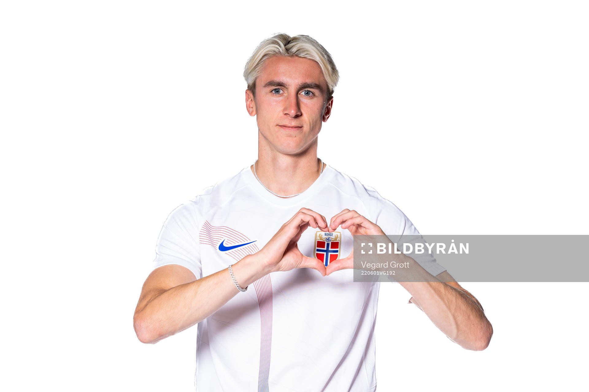 Dennis Johnsen of the Norwegian national football team