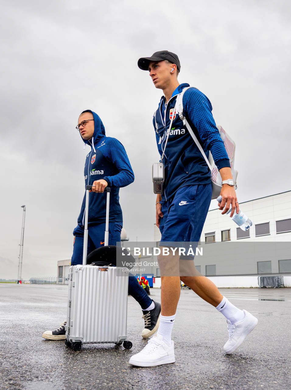 Julian Ryerson and Dennis Johnsen of the Norwegian national