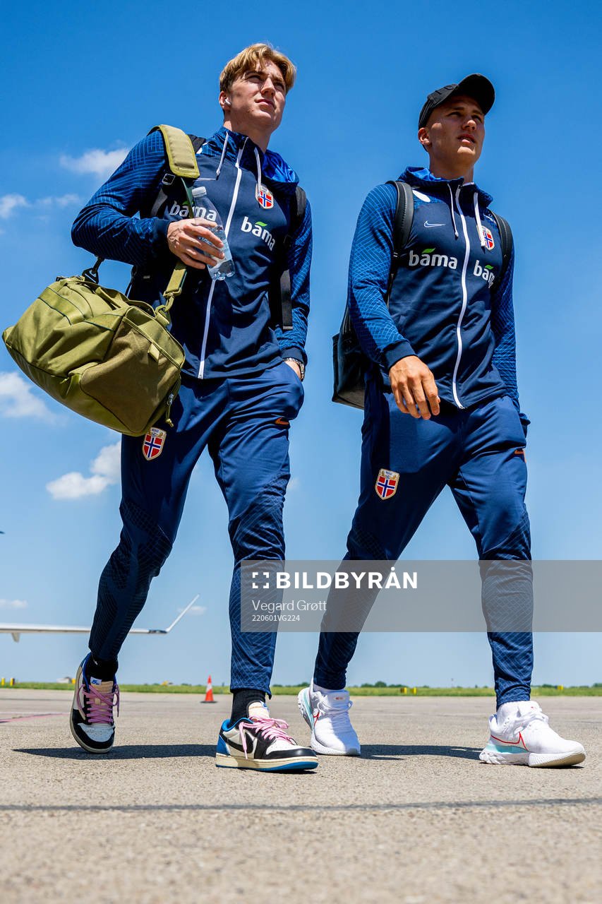 Kristian Thorstvedt and Leo Østigård of the Norwegian