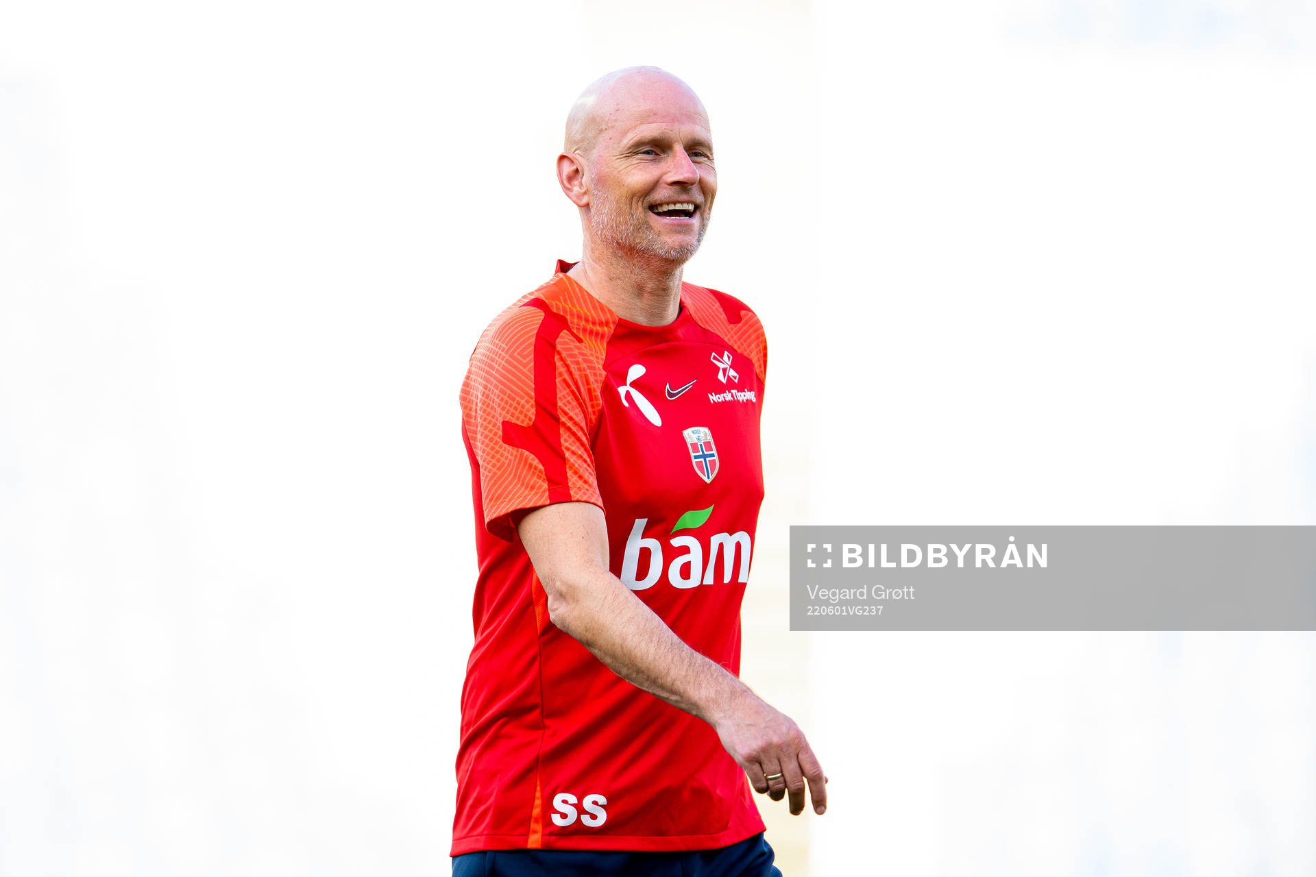 Ståle Solbakken, head coach of the Norwegian national