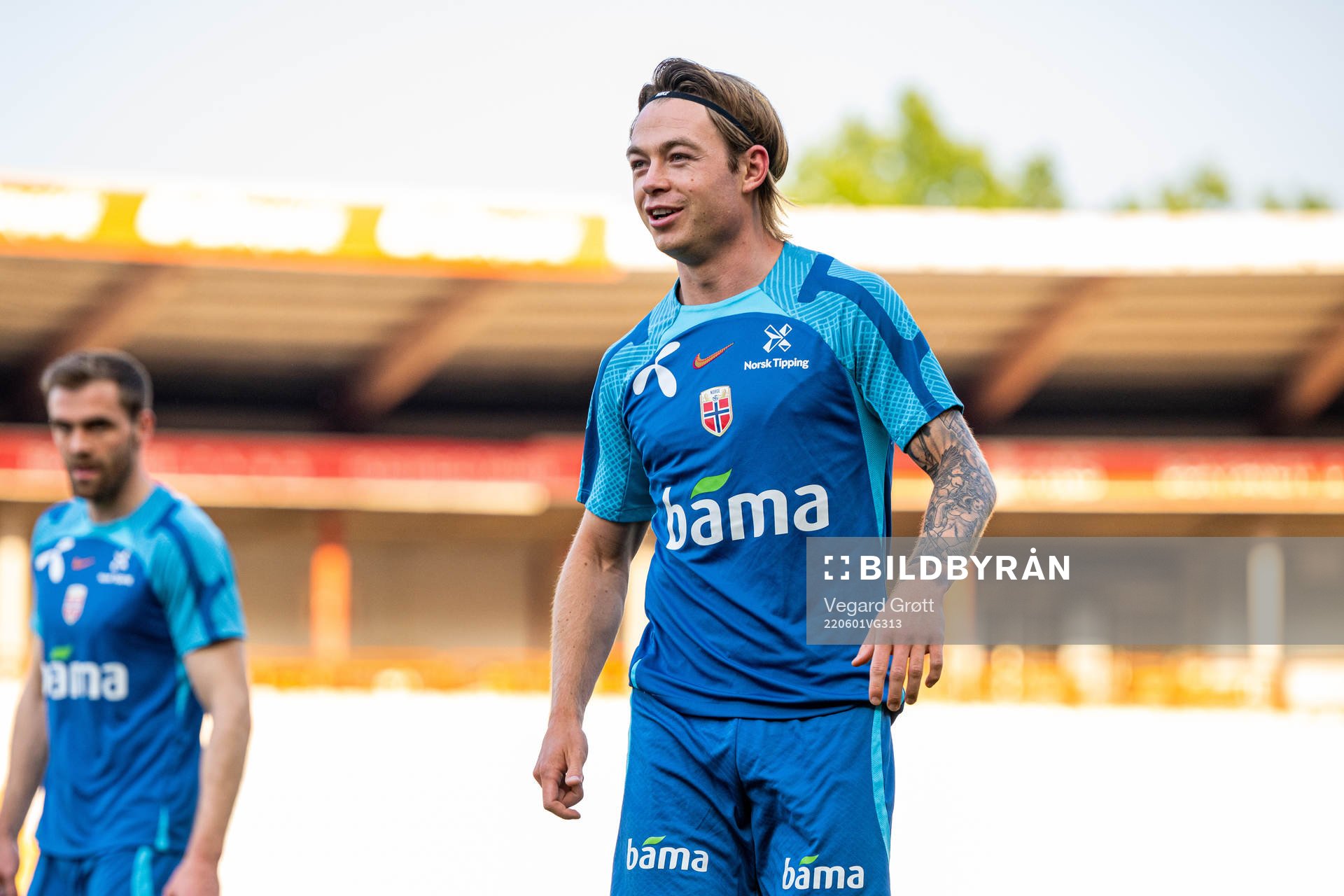 Patrick Berg of the Norwegian national football team