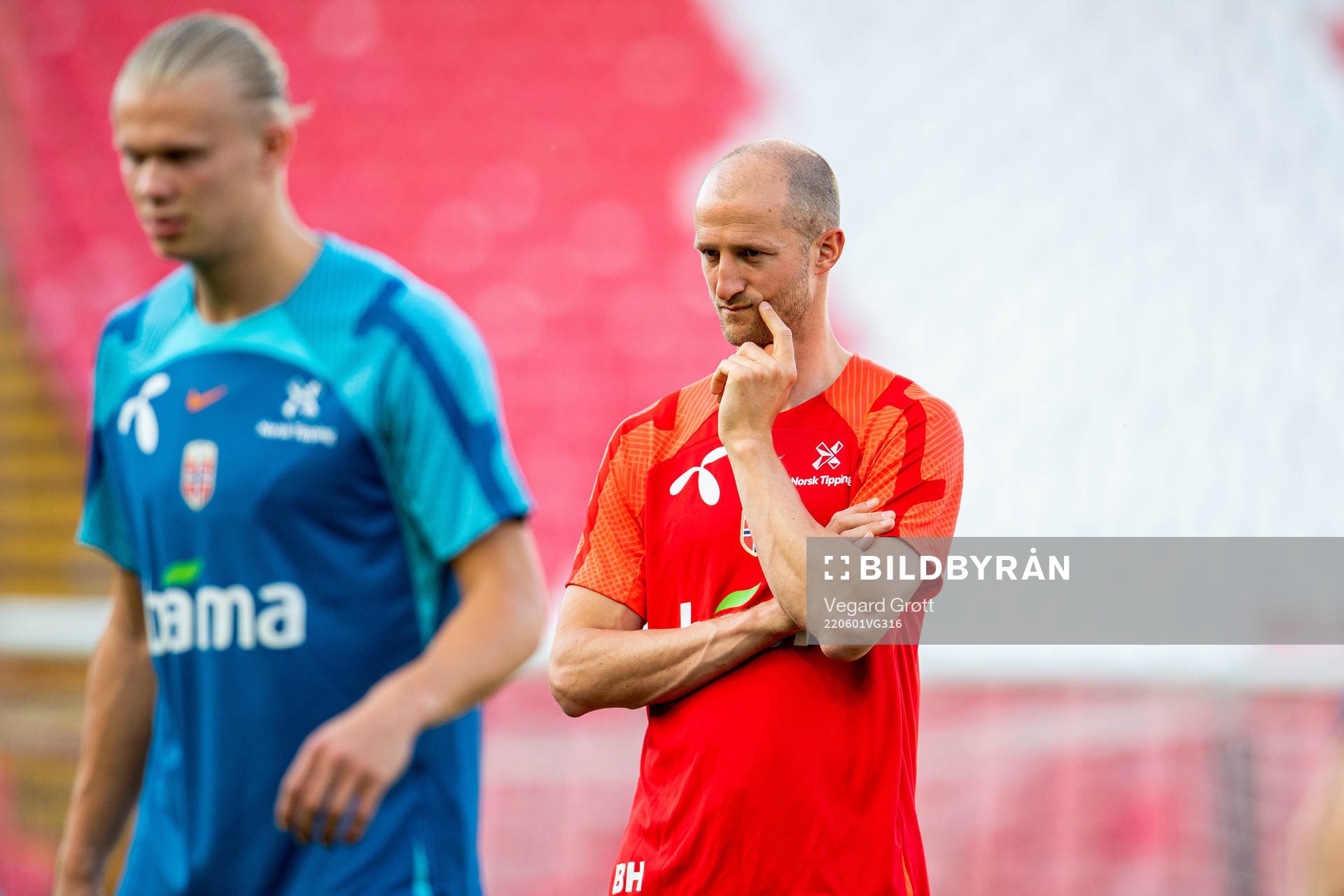 Brede Hangeland, player manager of the Norwegian national
