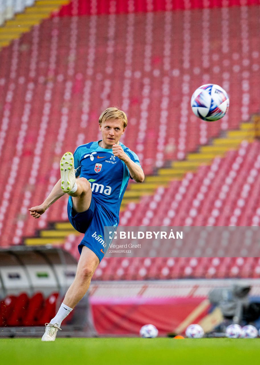 Mats Møller Dæhli of the Norwegian national football team