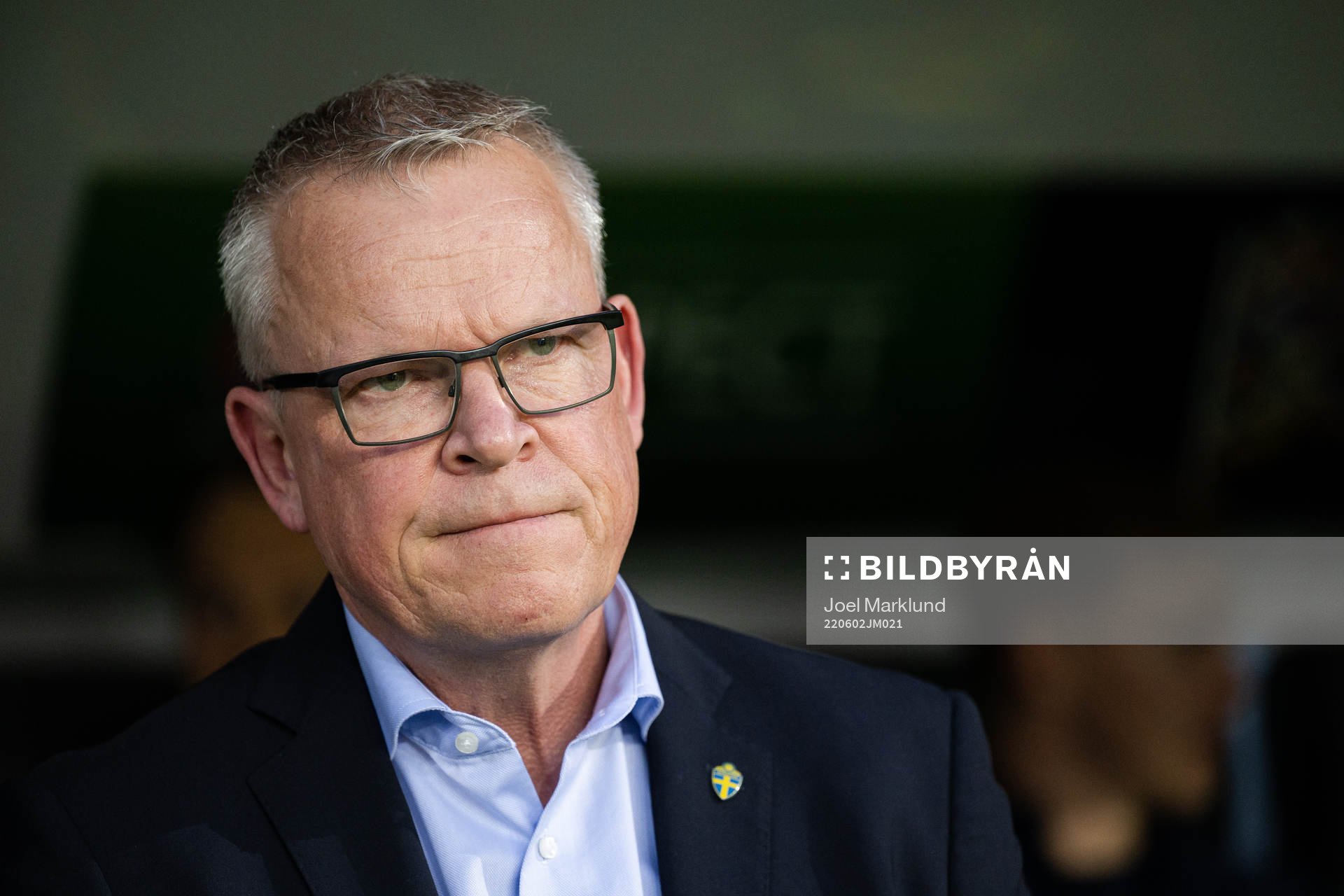 Head coach Janne Andersson of Sweden
