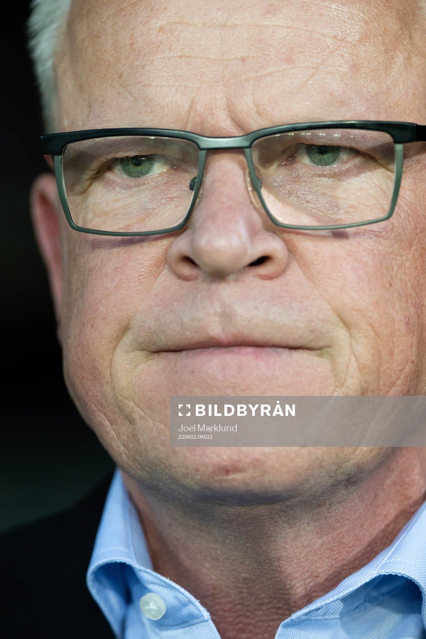 Head coach Janne Andersson of Sweden