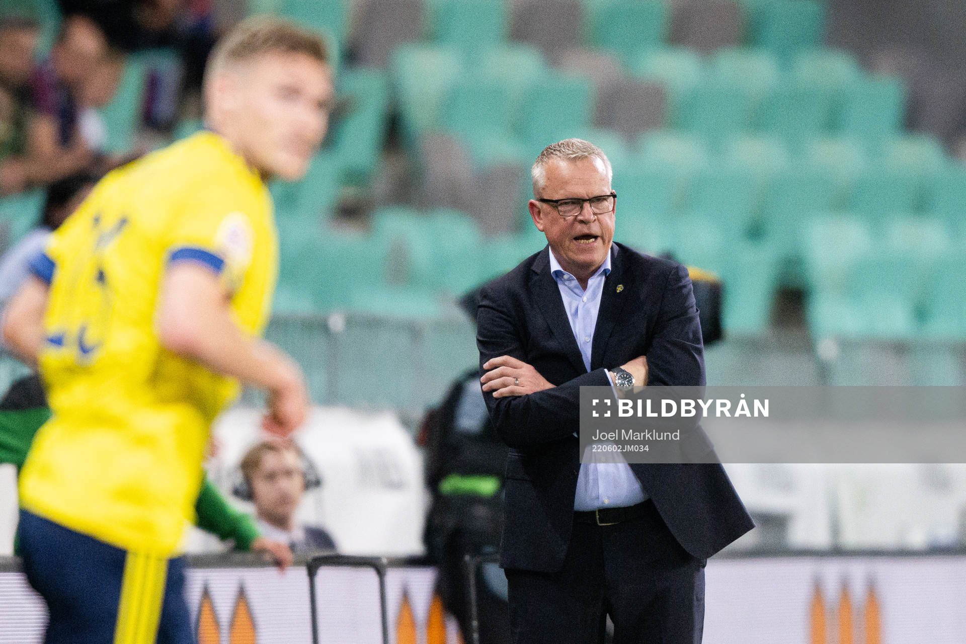 Head coach Janne Andersson of Sweden