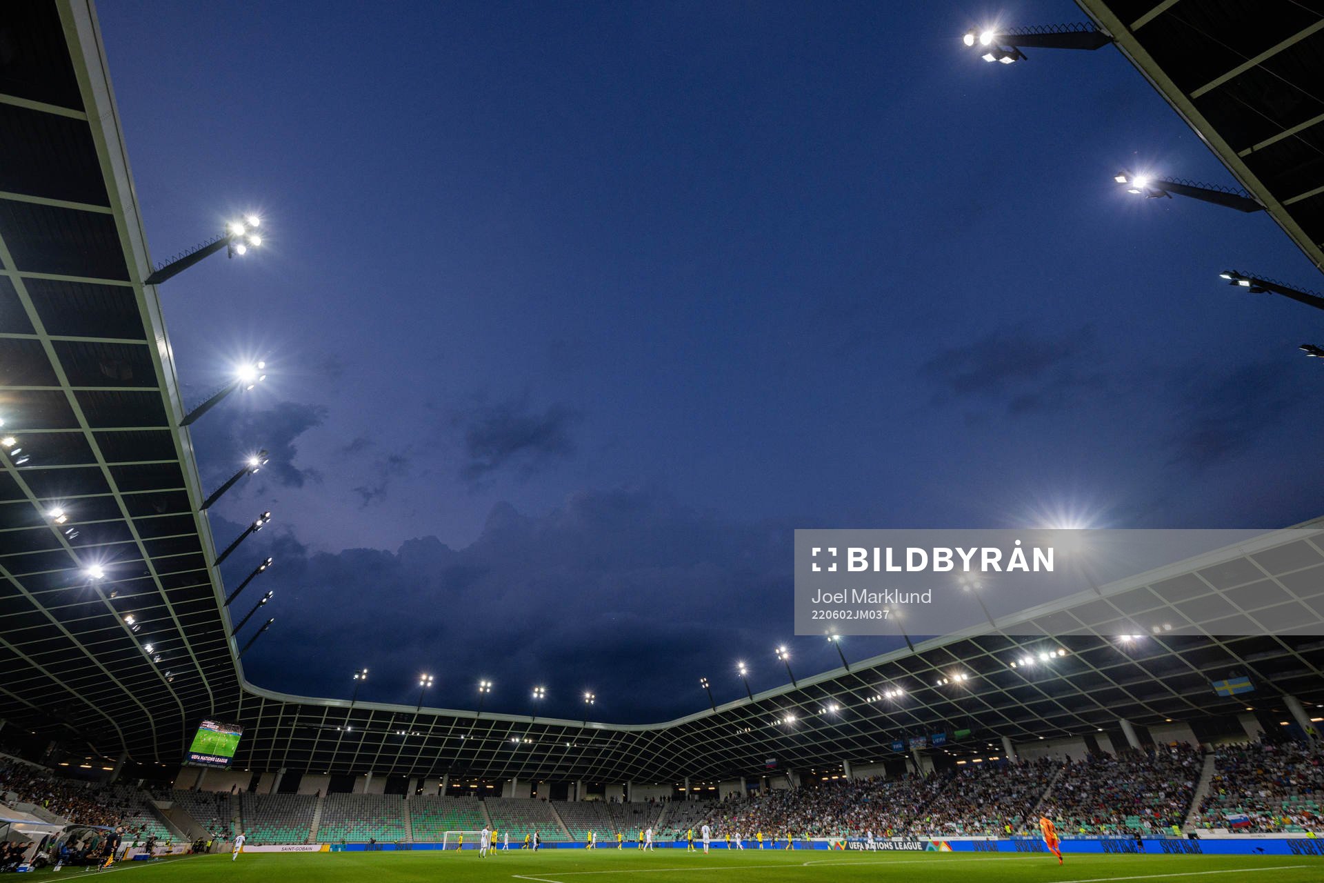 Genereal view of  Stozice Stadium