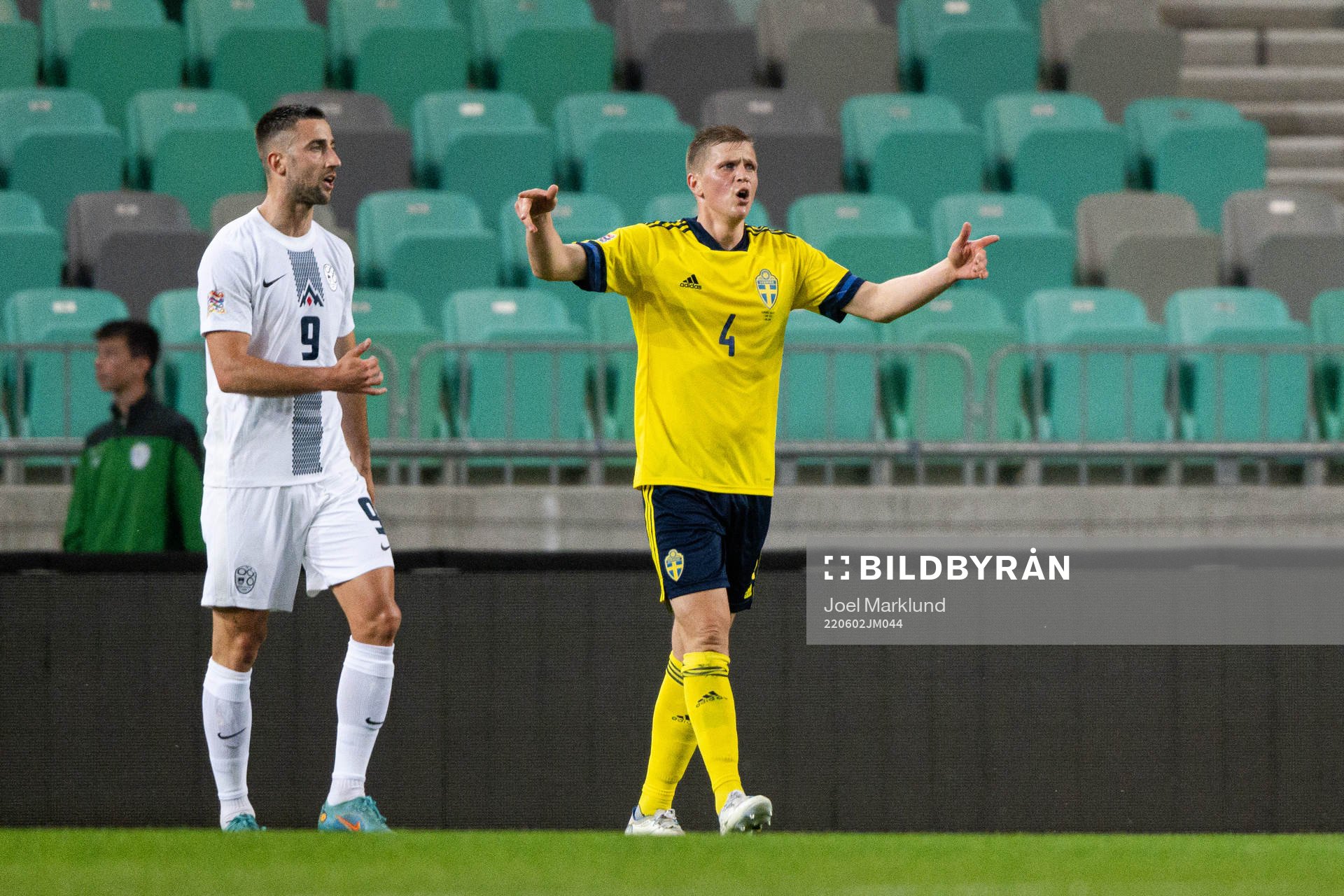 Andraz Sporar of Slovenia and Joakim Nilsson of Sweden