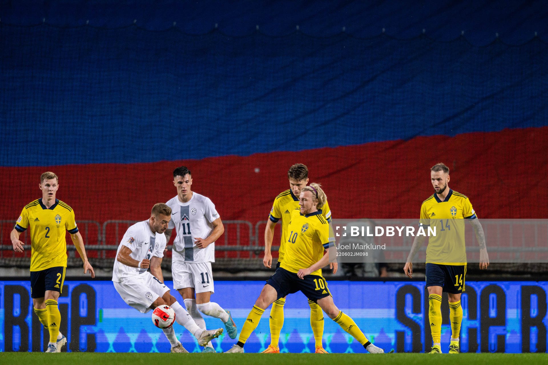 Emil Krafth , Mattias Svanberg, Emil Forsberg and Alexander