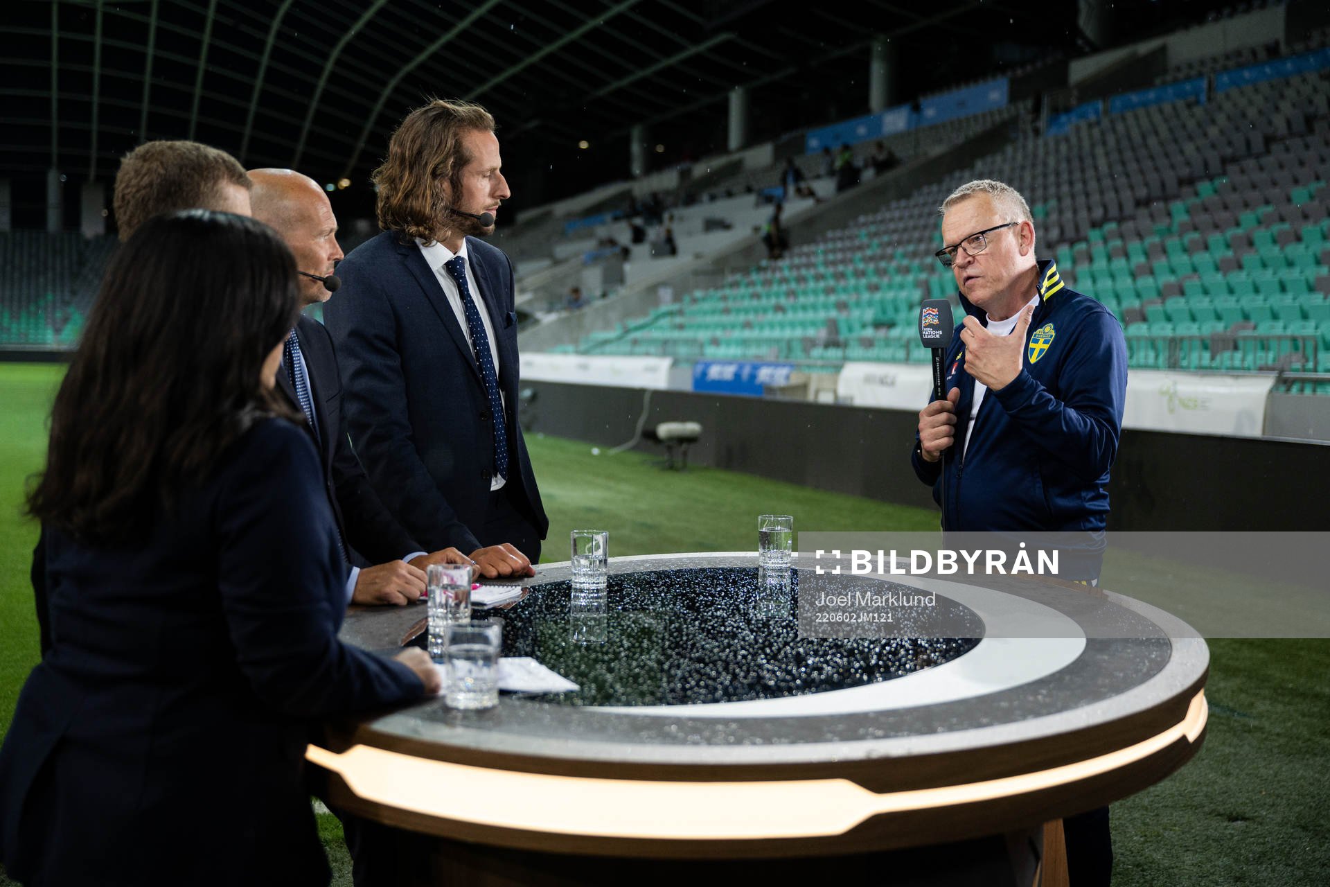 Head coach Janne Andersson of Sweden