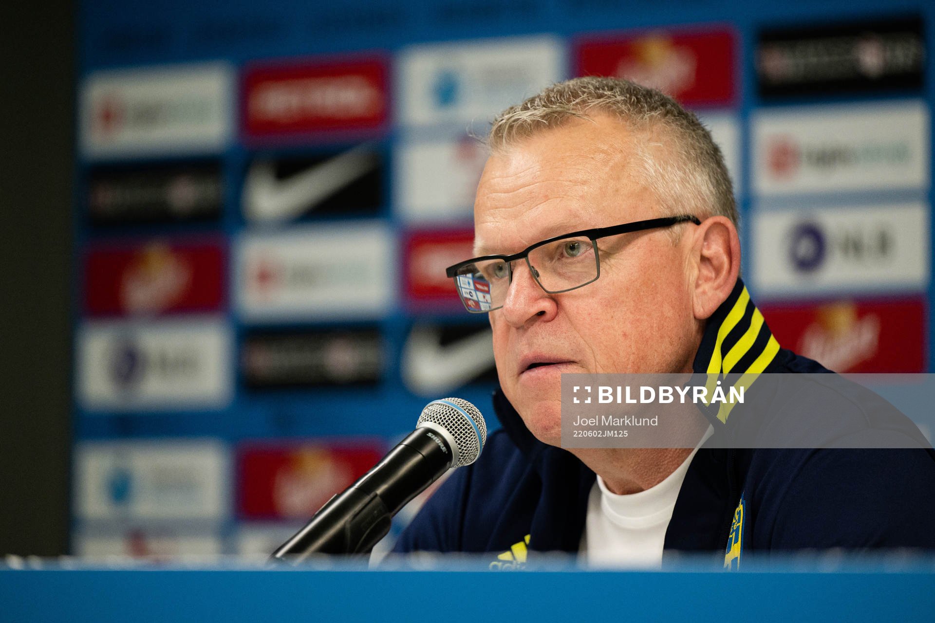 Head coach Janne Andersson of Sweden