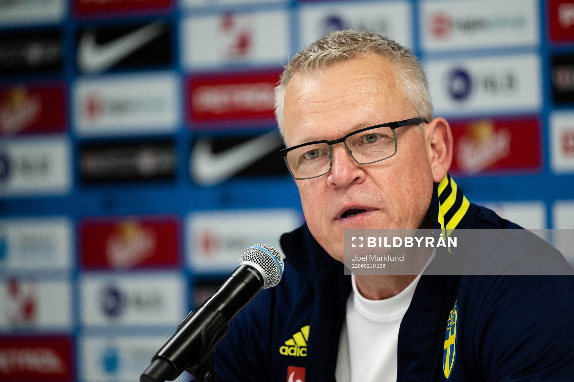 Head coach Janne Andersson of Sweden